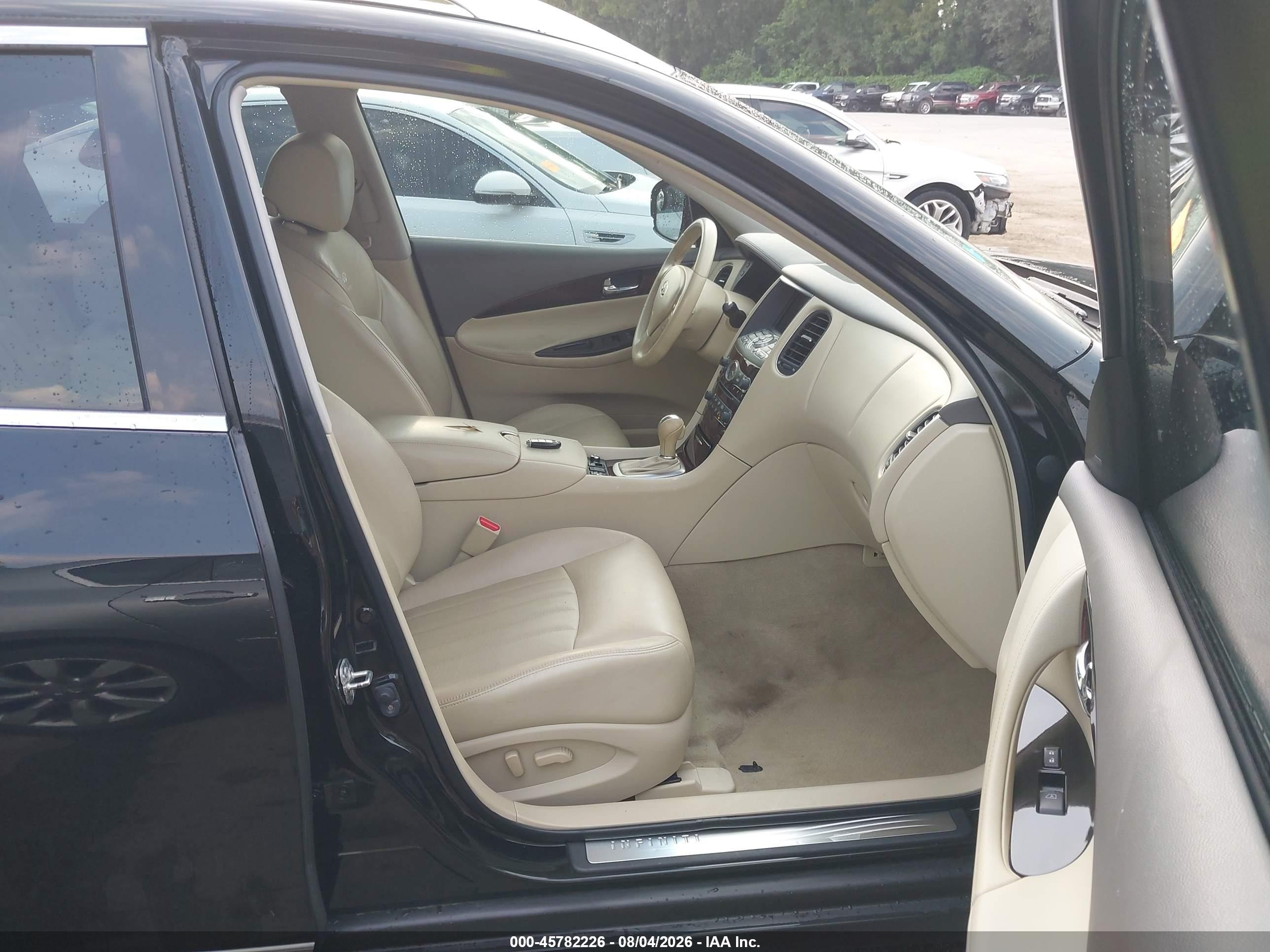 2013 Infiniti Ex37 Journey Черный vin: JN1BJ0HR6DM481916