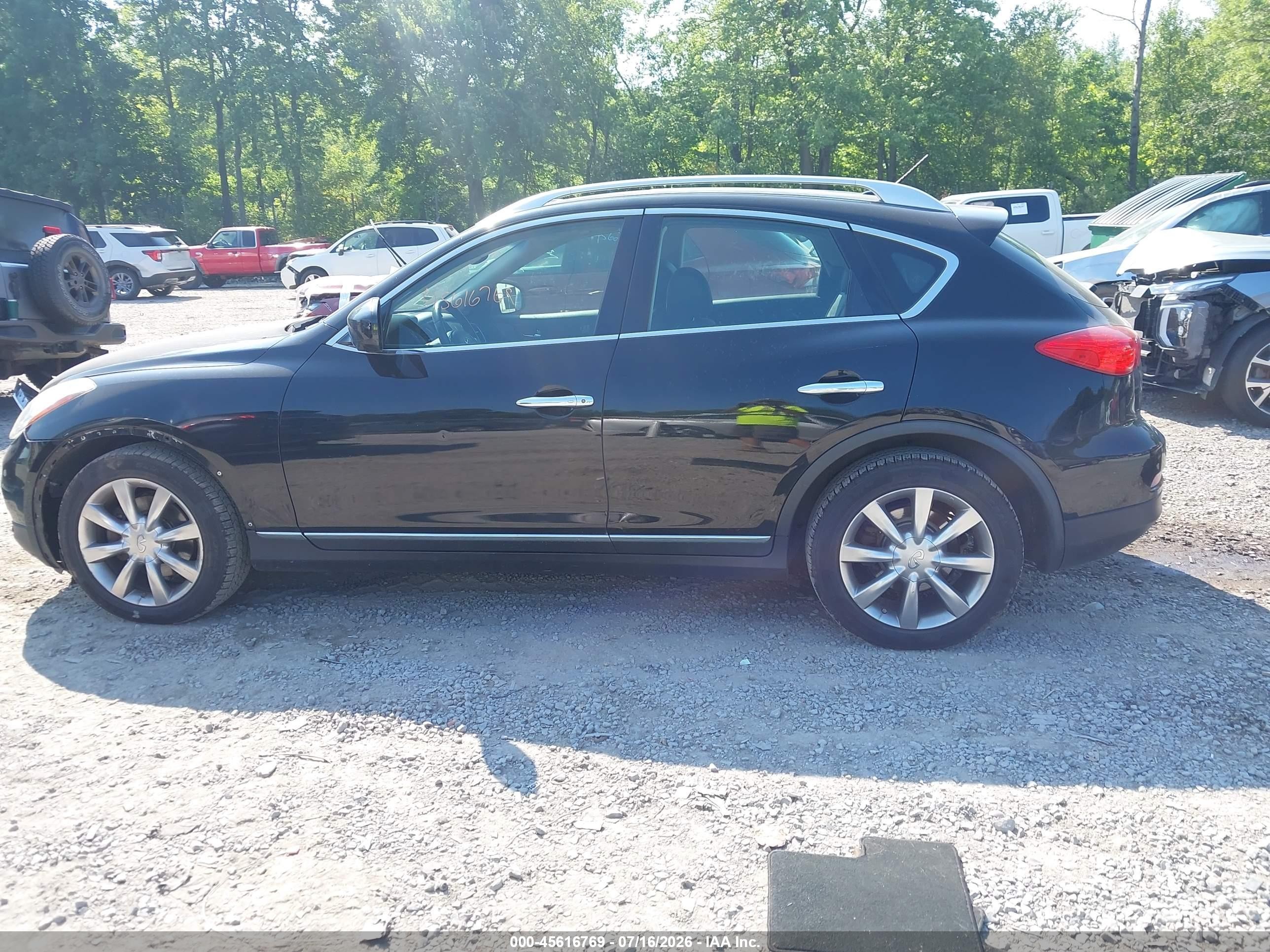 2013 Infiniti Ex37 Journey Черный vin: JN1BJ0HR7DM482167