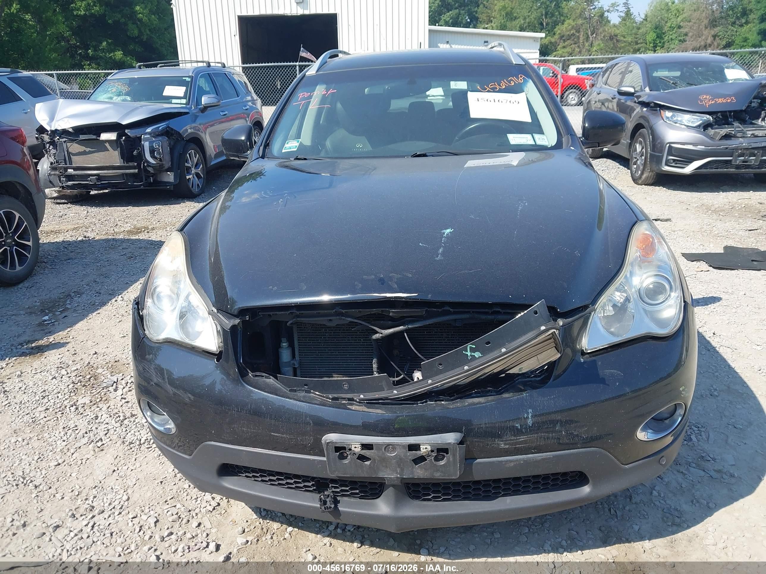 2013 Infiniti Ex37 Journey Черный vin: JN1BJ0HR7DM482167