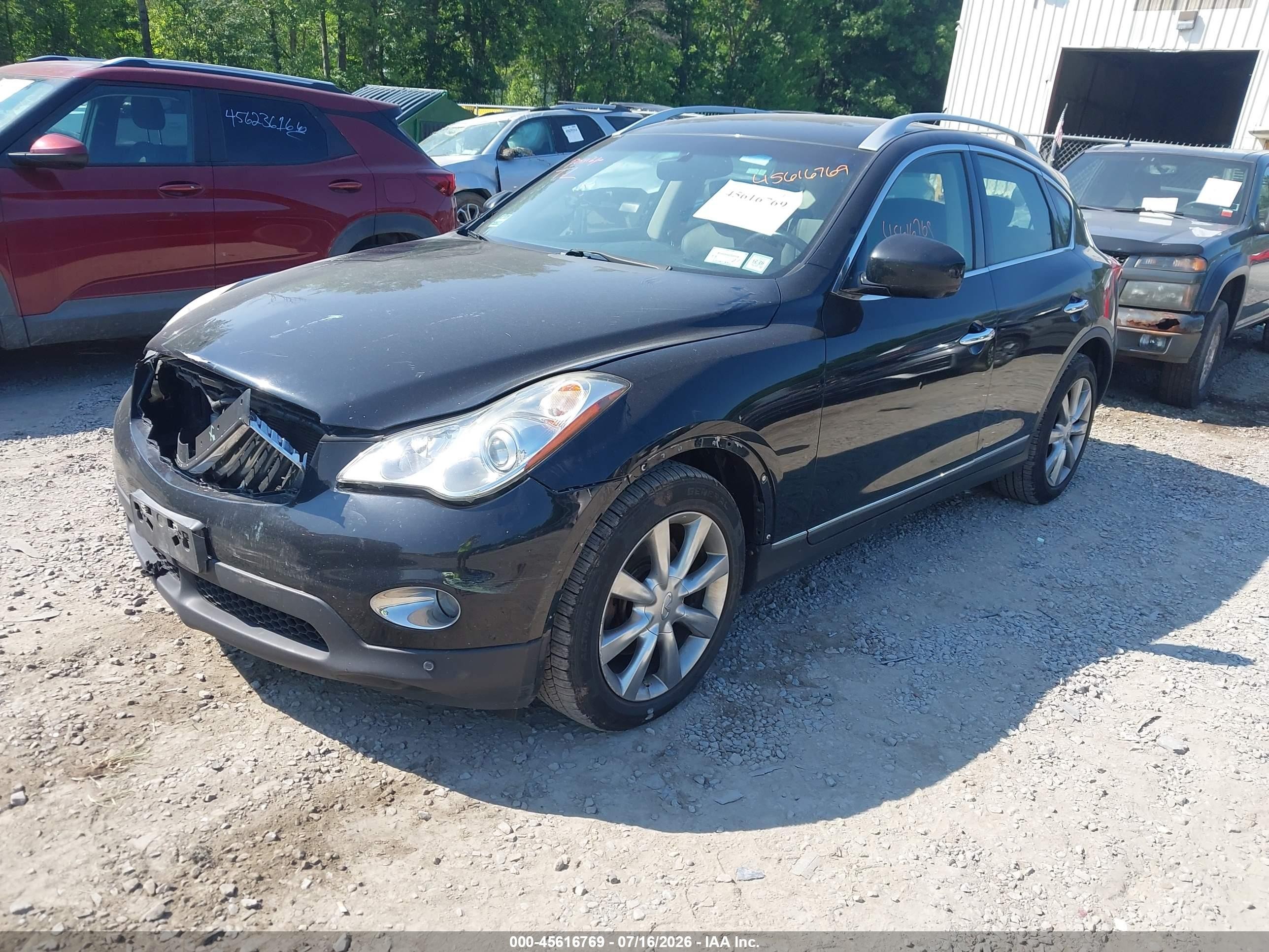 2013 Infiniti Ex37 Journey Черный vin: JN1BJ0HR7DM482167