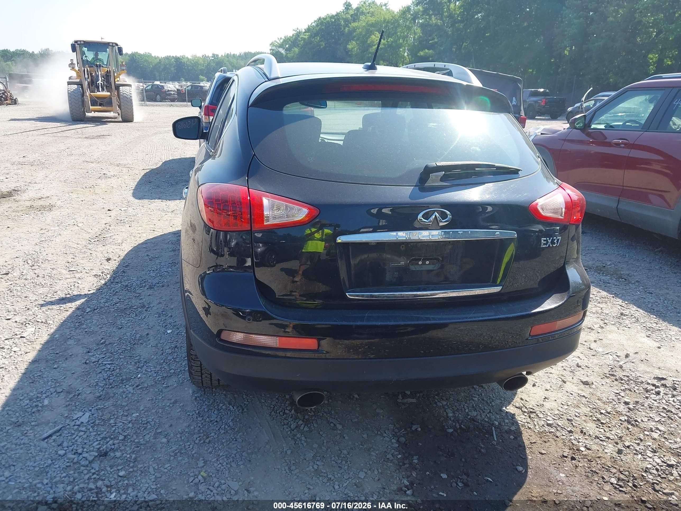 2013 Infiniti Ex37 Journey Черный vin: JN1BJ0HR7DM482167