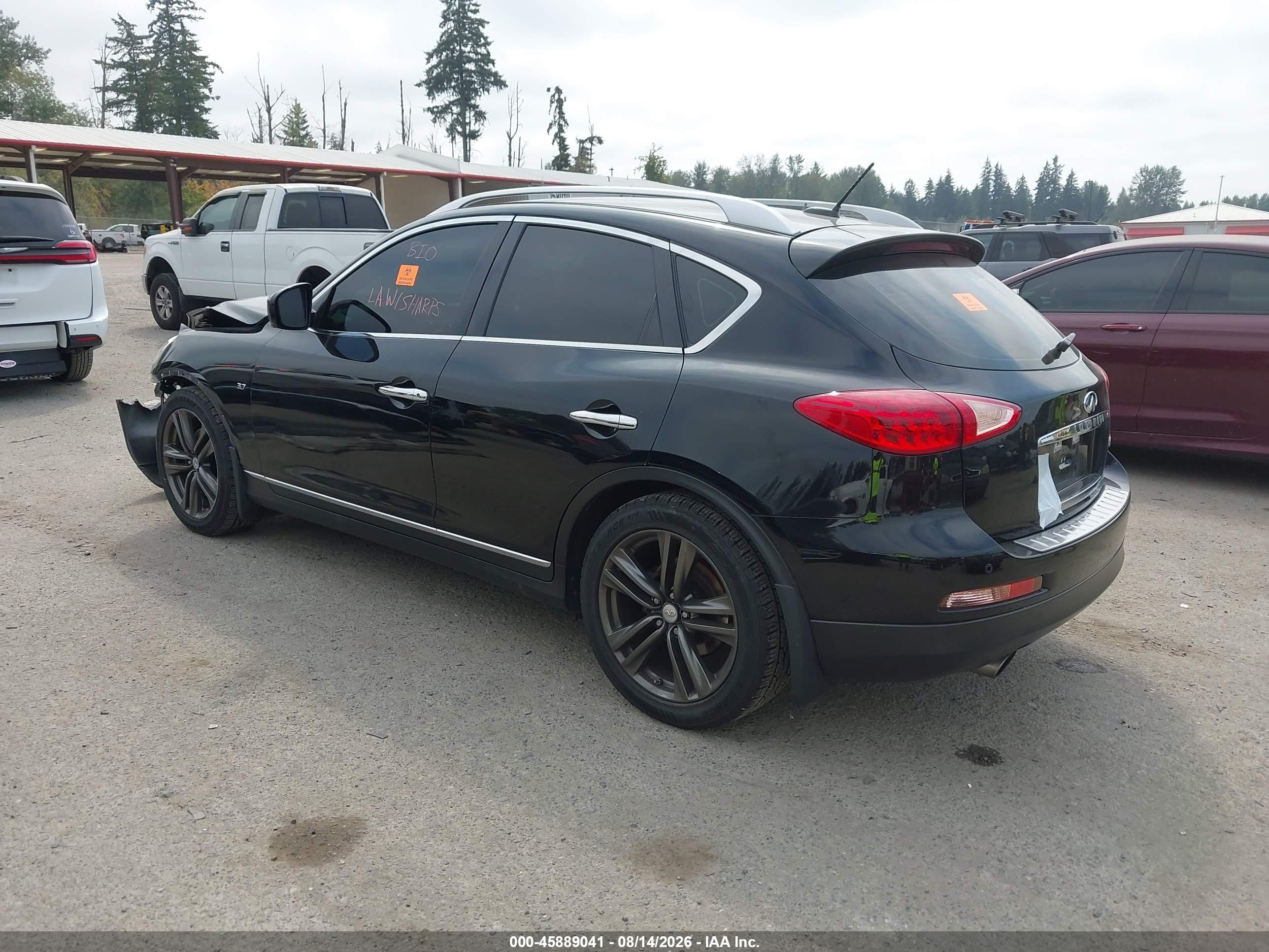 2015 Infiniti Qx50 Journey Black vin: JN1BJ0HR7FM772086