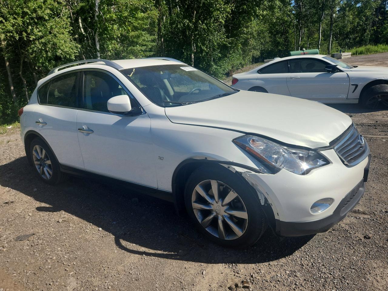 2015 Infiniti Qx50 Base Белый vin: JN1BJ0HR7FM773397