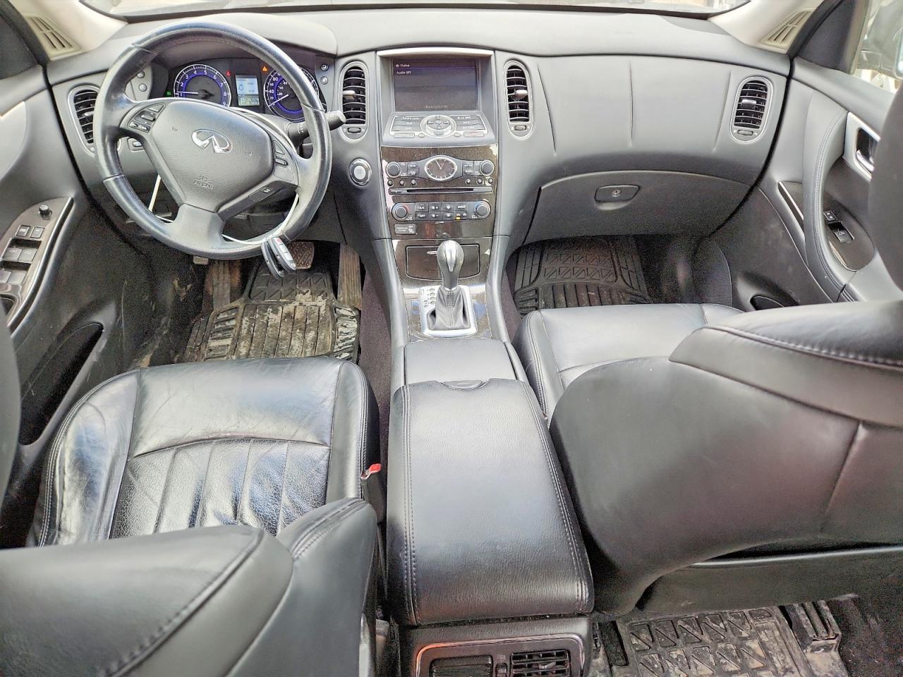 2013 Infiniti Ex37 4dr Awd Black vin: JN1BJ0HR8DM481349