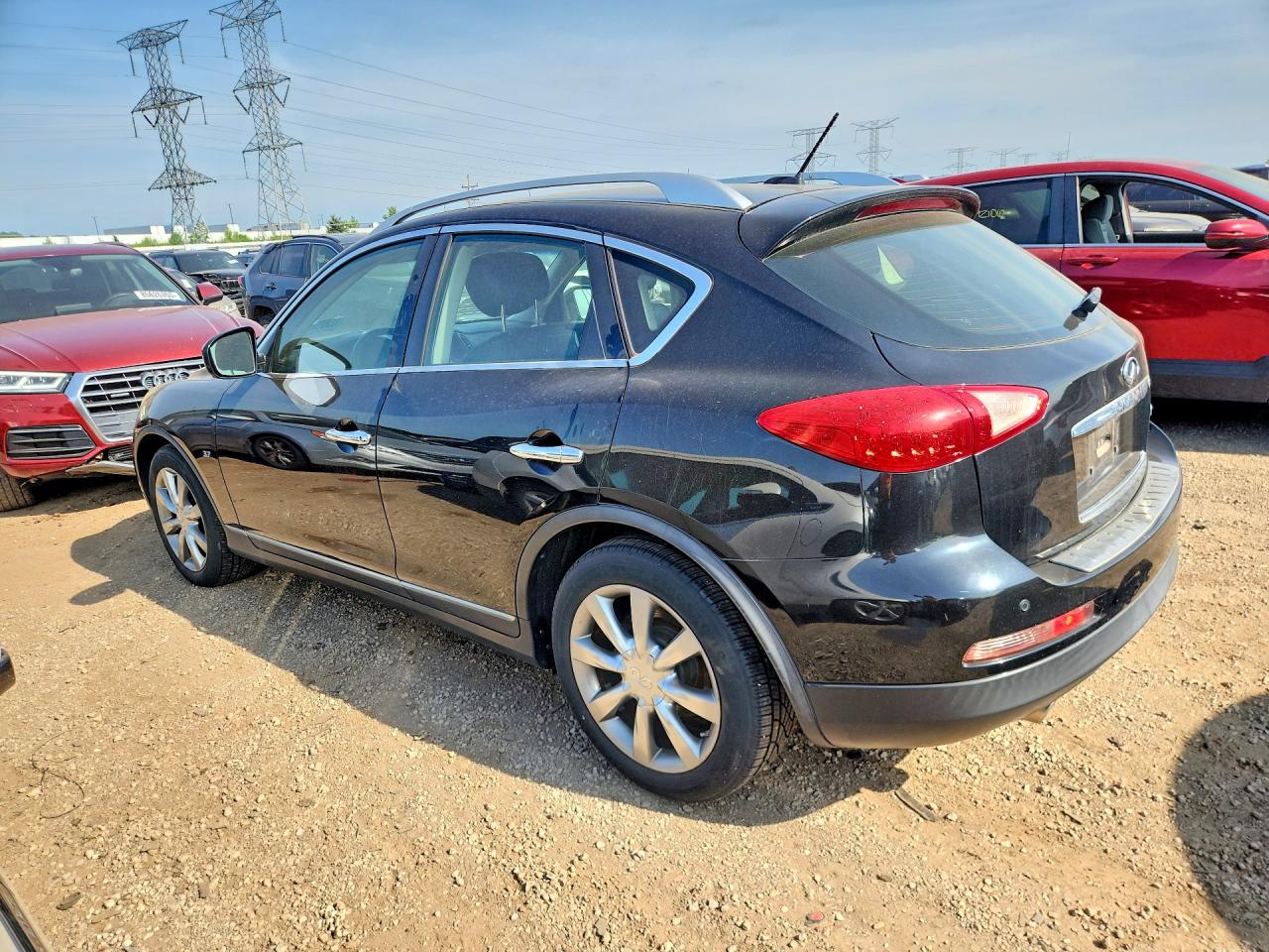 2014 Infiniti Qx50 Journey Black vin: JN1BJ0HR8EM191131