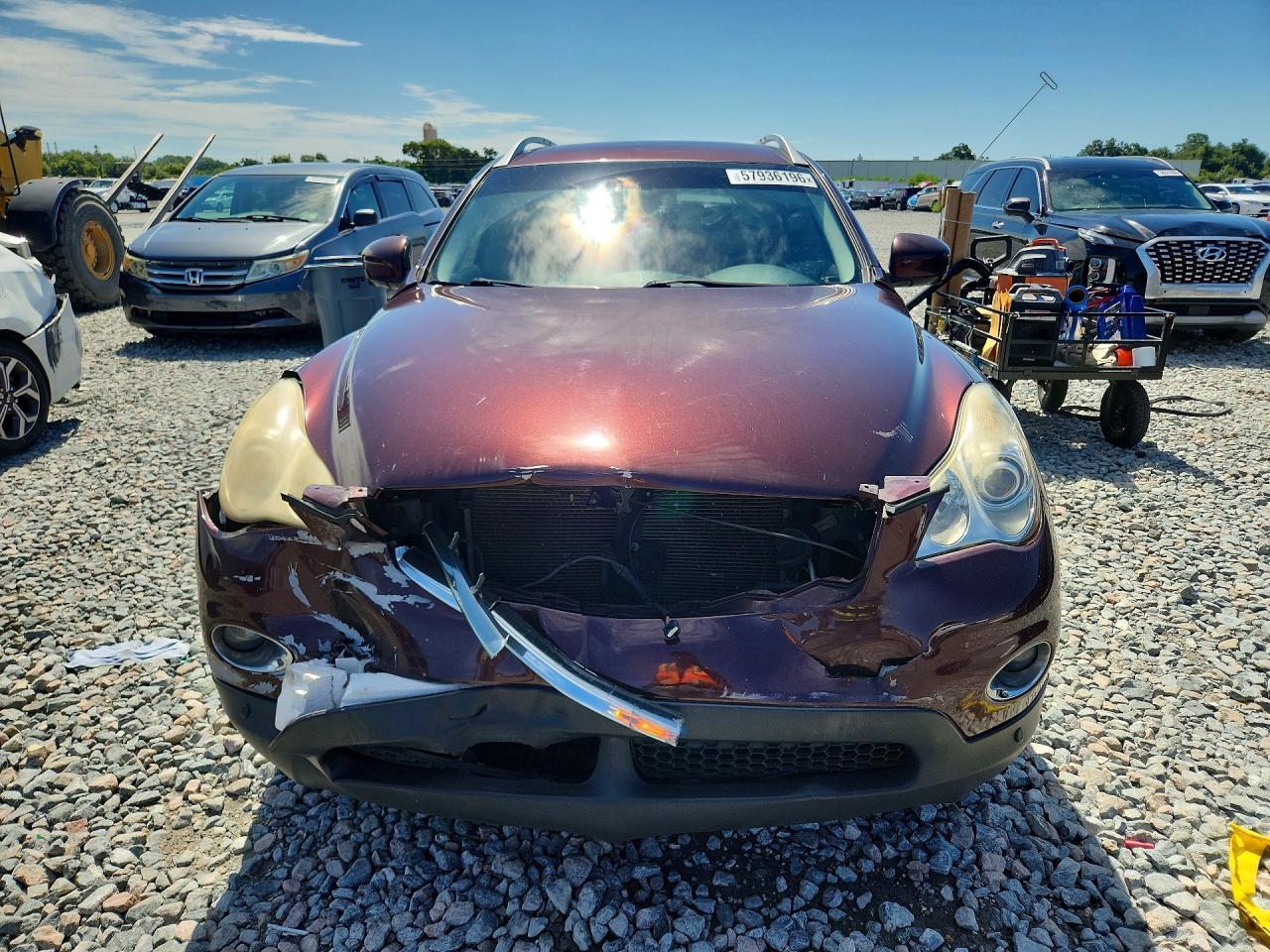 2014 Infiniti Qx50 Коричневый vin: JN1BJ0HR8EM192070