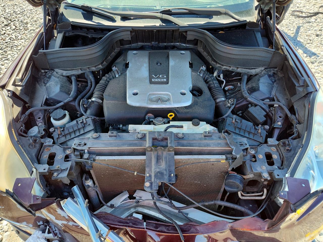 2014 Infiniti Qx50 Коричневый vin: JN1BJ0HR8EM192070