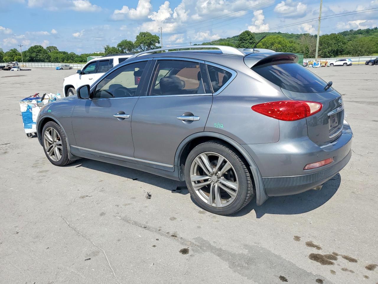 2013 Infiniti Ex37 Base Gray vin: JN1BJ0HR9DM481229