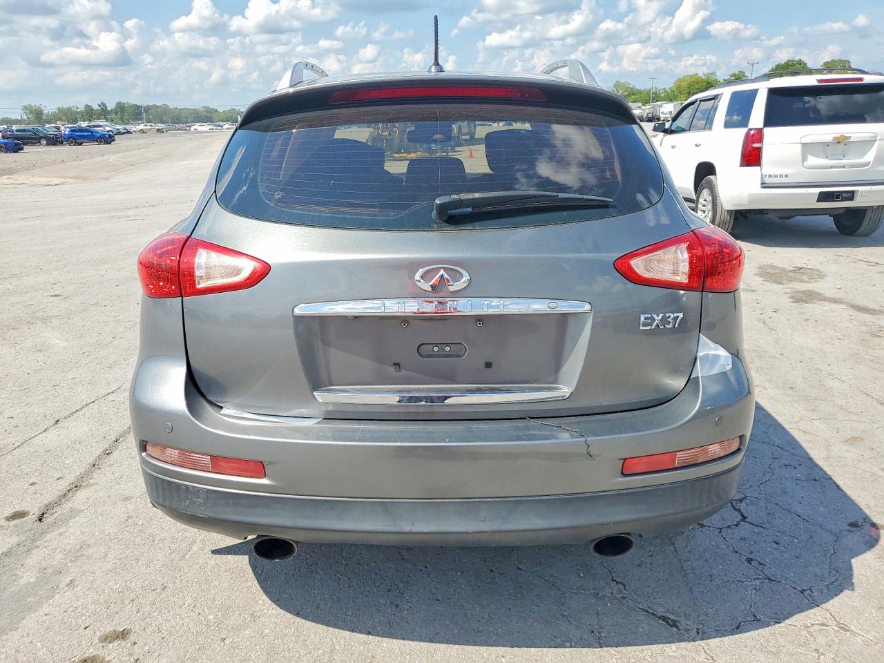 2013 Infiniti Ex37 Base Gray vin: JN1BJ0HR9DM481229