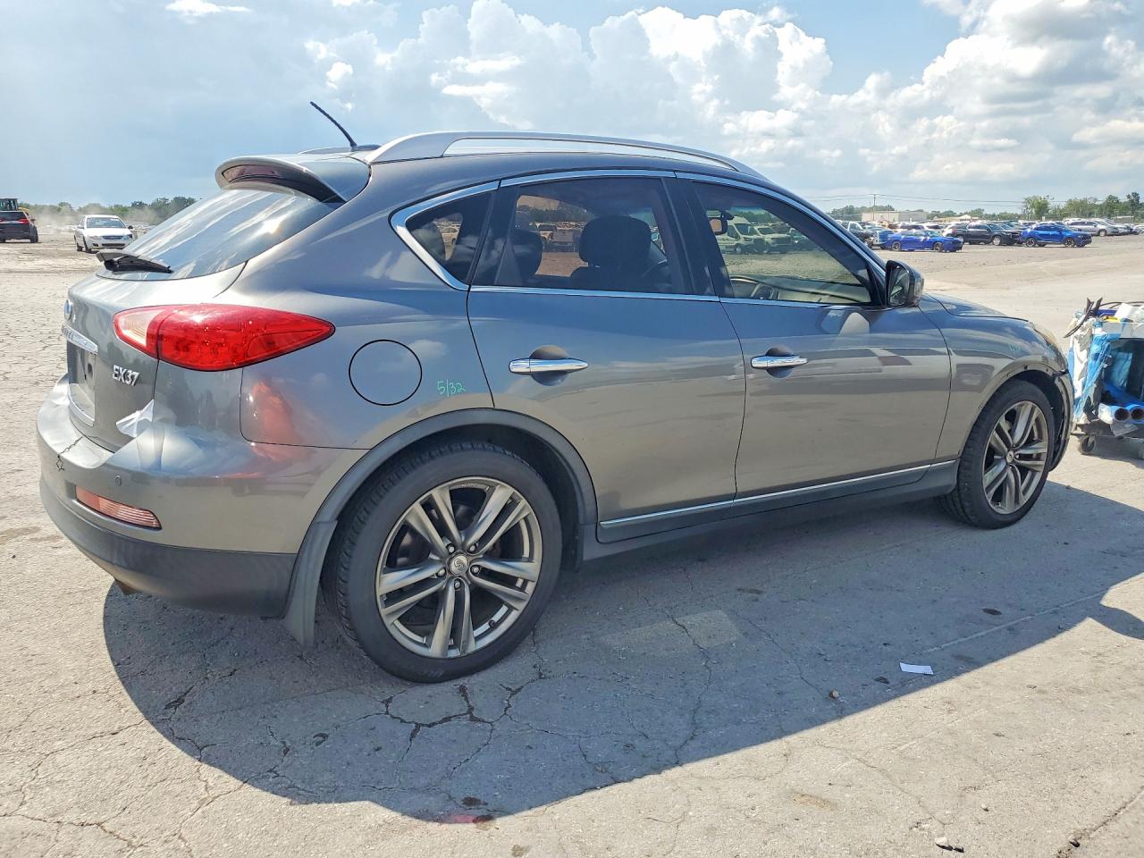 2013 Infiniti Ex37 Base Gray vin: JN1BJ0HR9DM481229