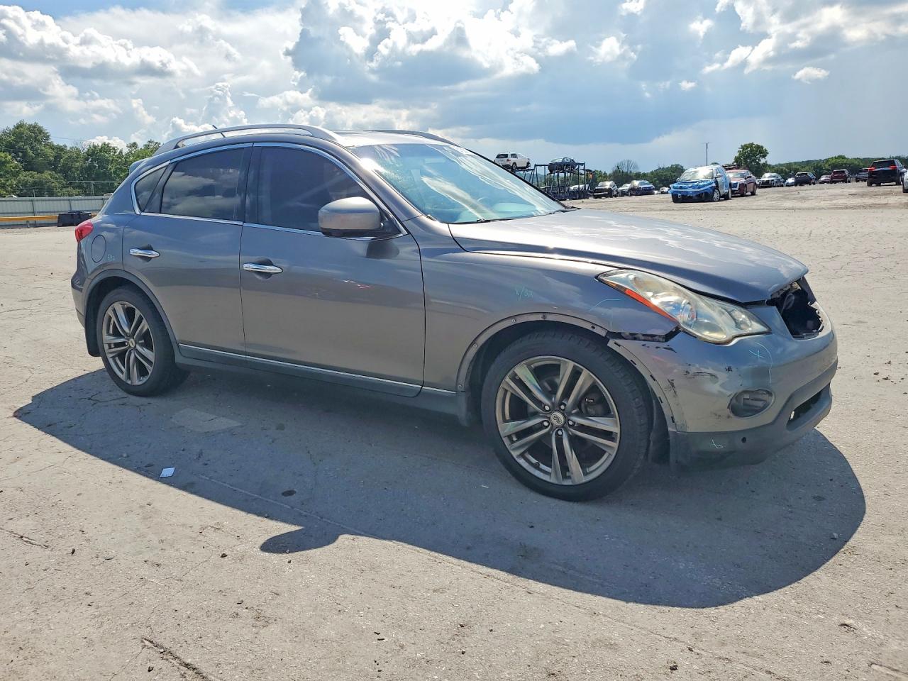 2013 Infiniti Ex37 Base Gray vin: JN1BJ0HR9DM481229
