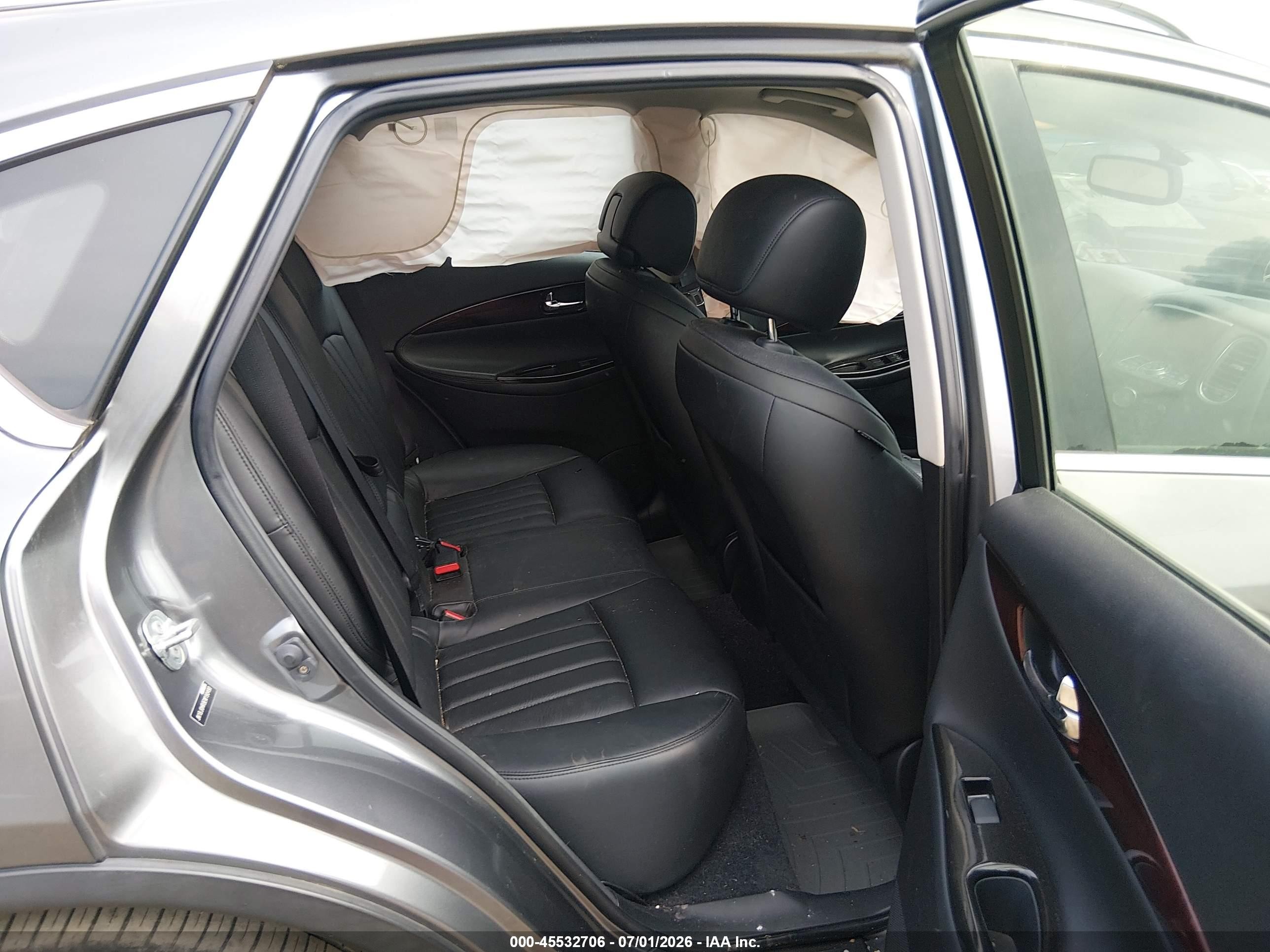 2014 Infiniti Qx50 Journey Gray vin: JN1BJ0HR9EM190490