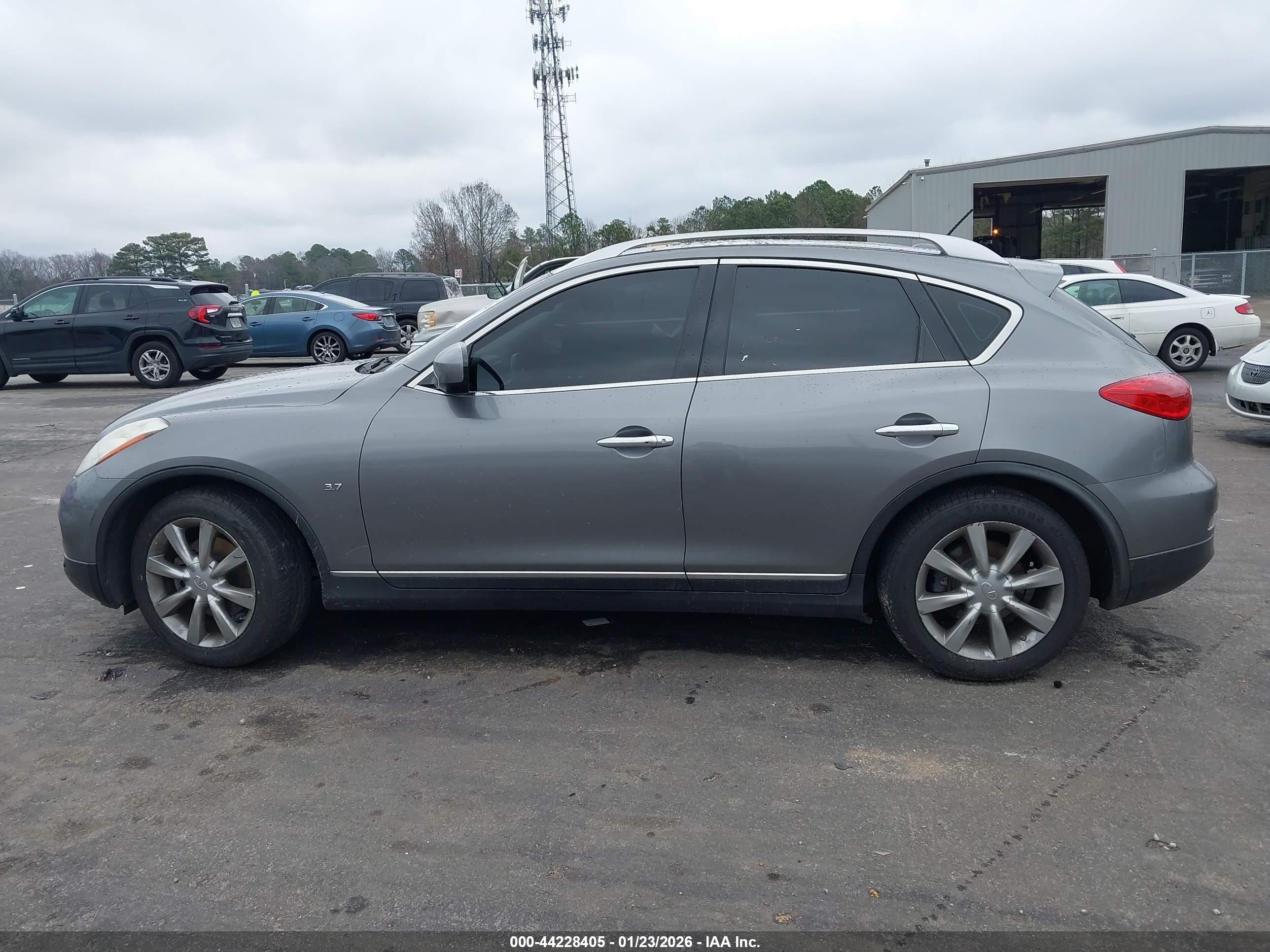 2014 Infiniti Qx50 Journey Gray vin: JN1BJ0HR9EM191087