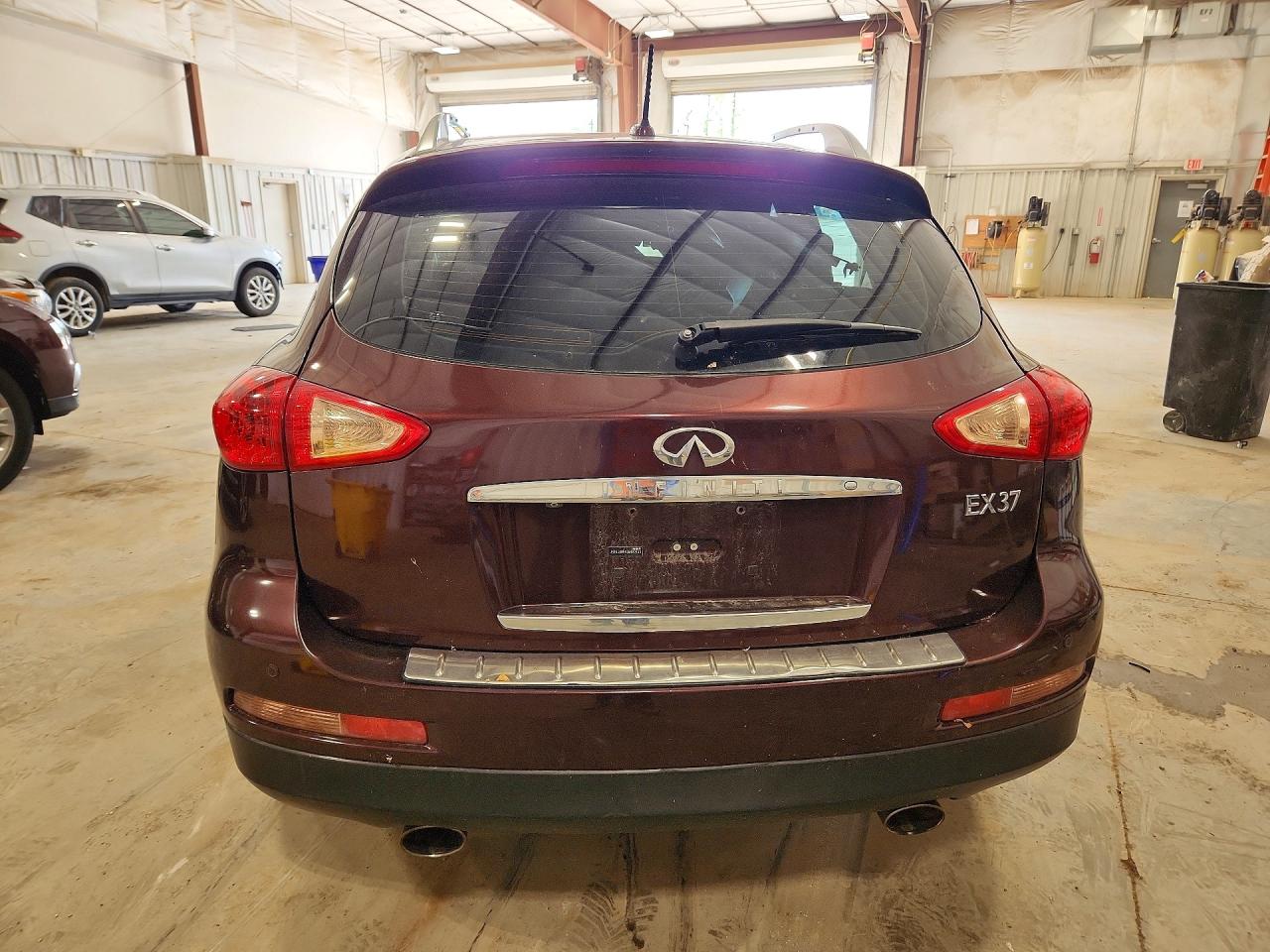 2013 Infiniti Ex37 Base Red vin: JN1BJ0HRXDM480123