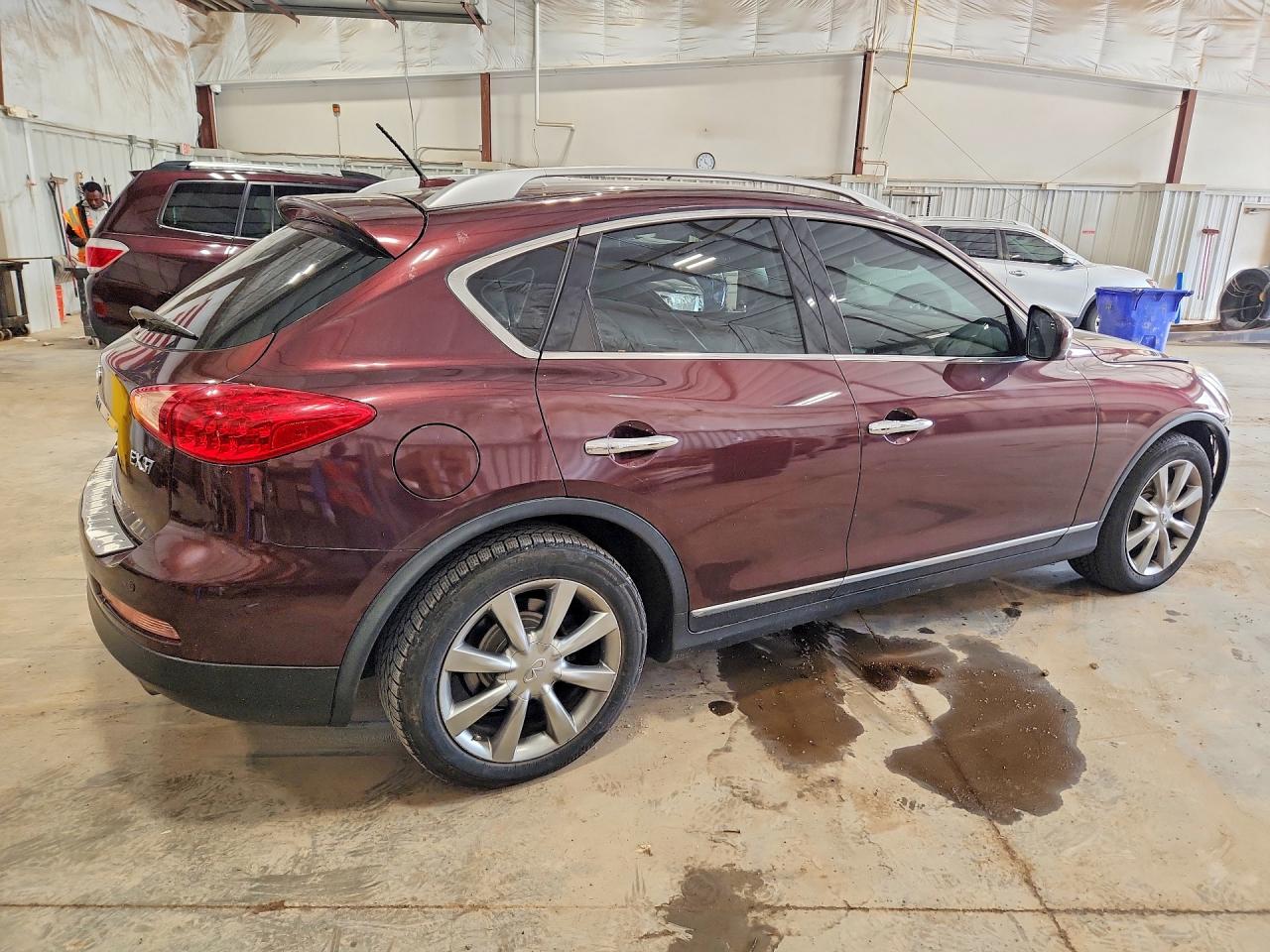 2013 Infiniti Ex37 Base Red vin: JN1BJ0HRXDM480123
