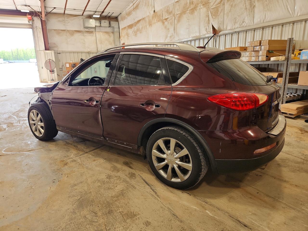 2013 Infiniti Ex37 Base Red vin: JN1BJ0HRXDM480123