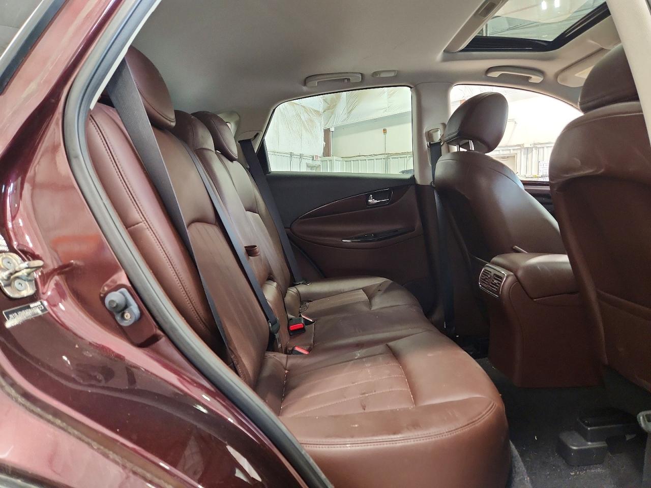2013 Infiniti Ex37 Base Red vin: JN1BJ0HRXDM480123