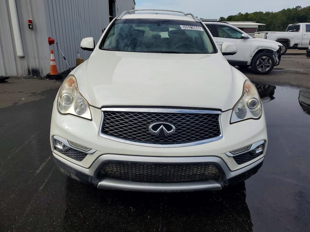 2017 Infiniti Qx50 Base White vin: JN1BJ0RP1HM385565