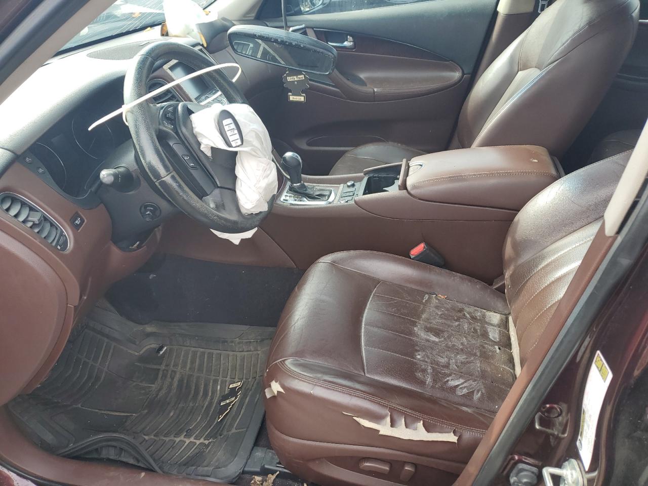 2017 Infiniti Qx50 Темно-бордовый vin: JN1BJ0RR0HM400350