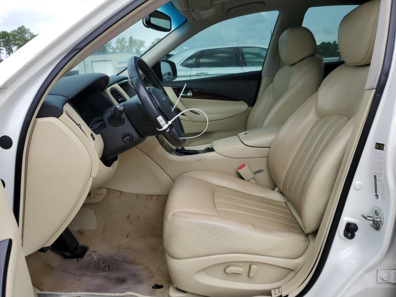 2017 Infiniti Qx50 Белый vin: JN1BJ0RR1HM414340