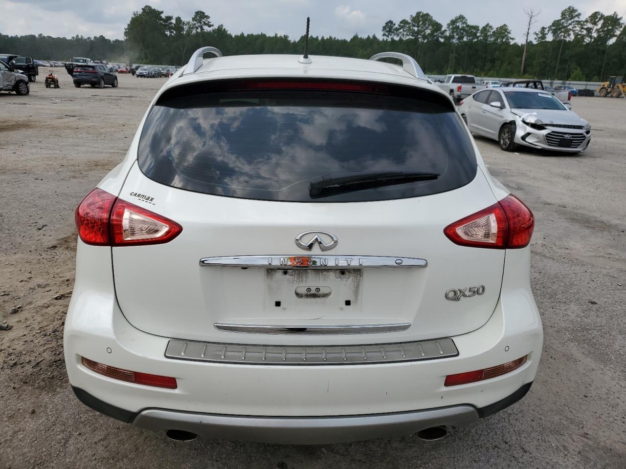 2017 Infiniti Qx50 Белый vin: JN1BJ0RR1HM414340