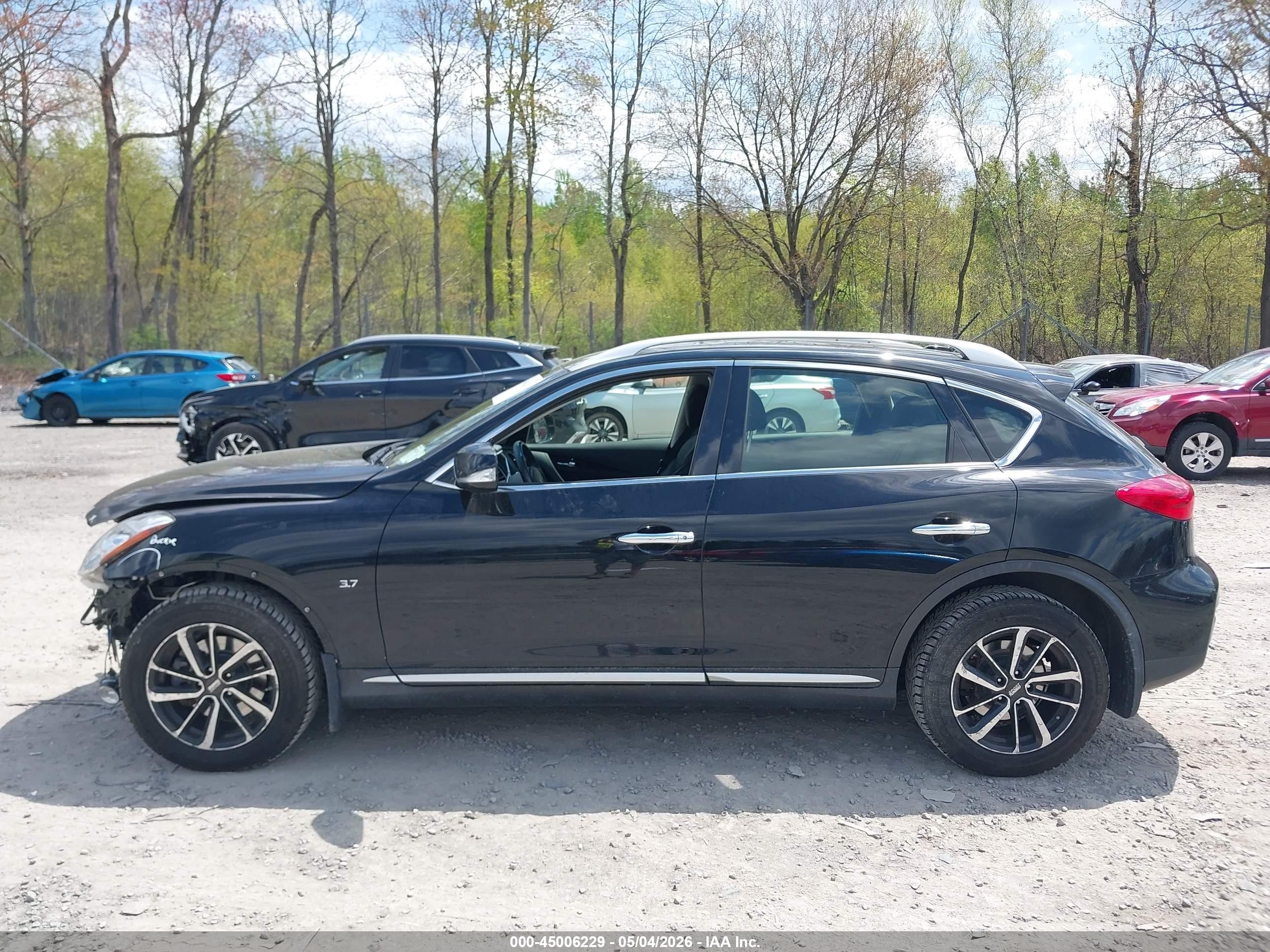 2017 Infiniti Qx50 Черный vin: JN1BJ0RR5HM409268