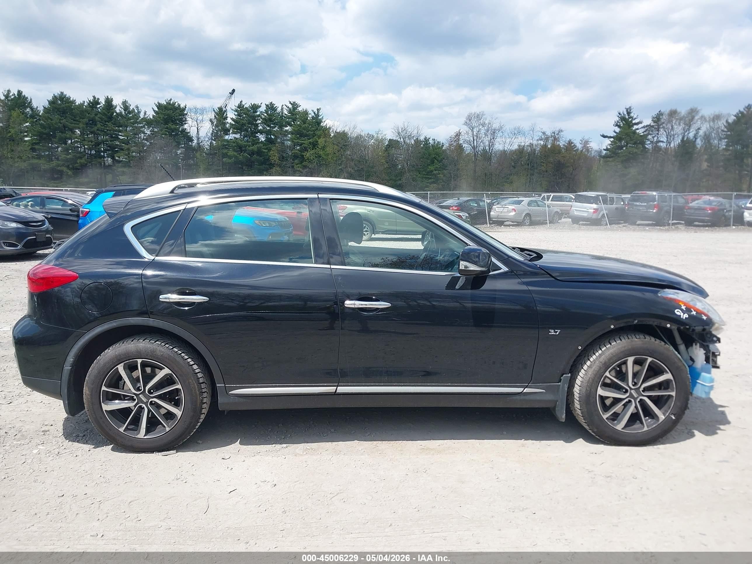 2017 Infiniti Qx50 Черный vin: JN1BJ0RR5HM409268