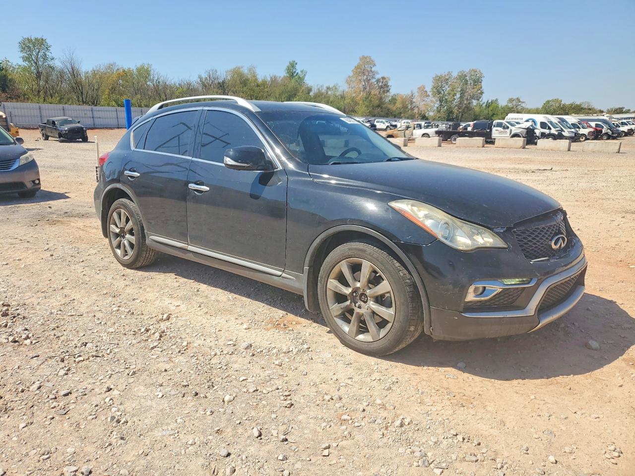 2017 Infiniti Qx50 Base Black vin: JN1BJ0RR6HM416276