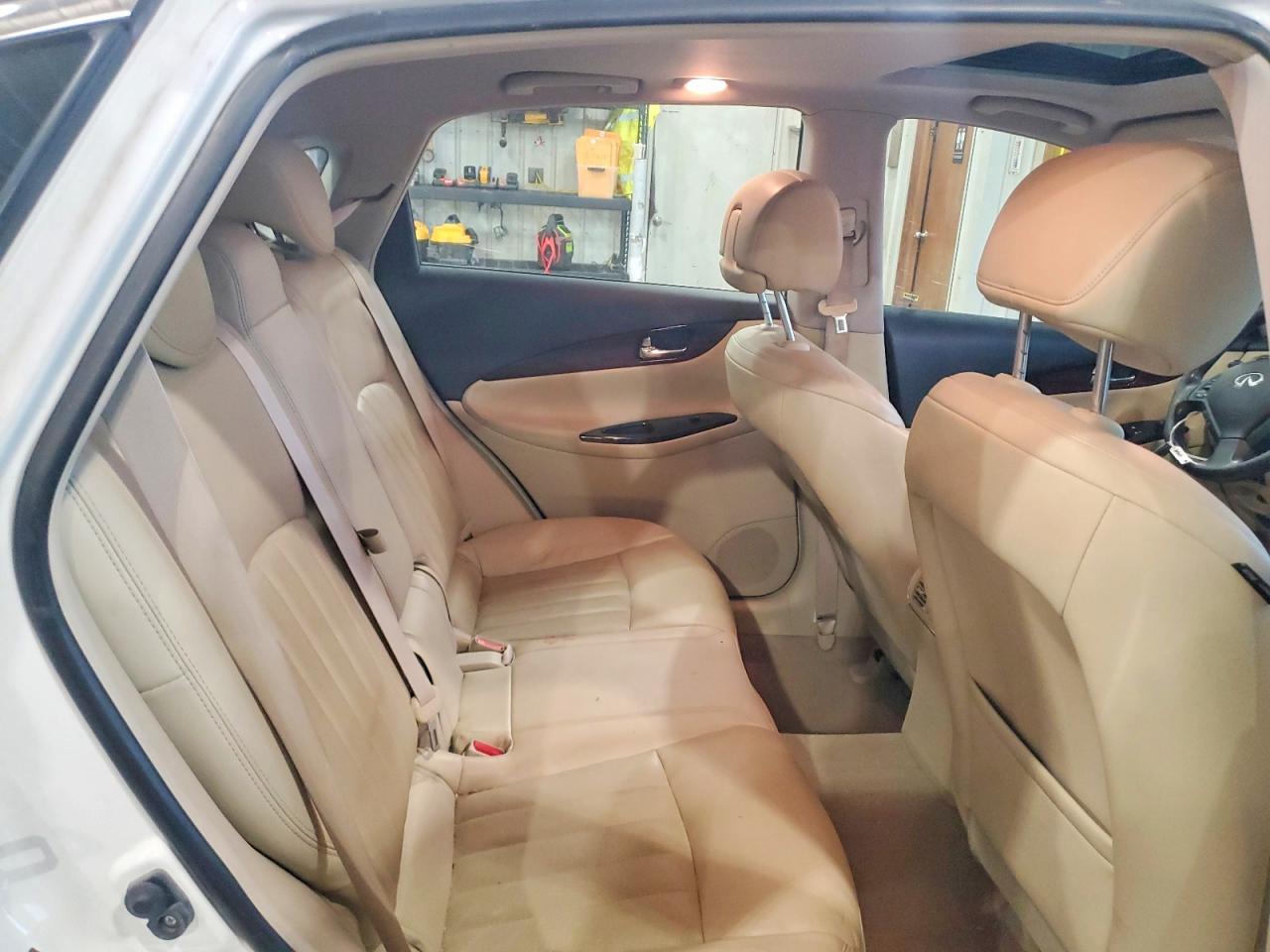 2017 Infiniti Qx50 Base White vin: JN1BJ0RR8HM402766
