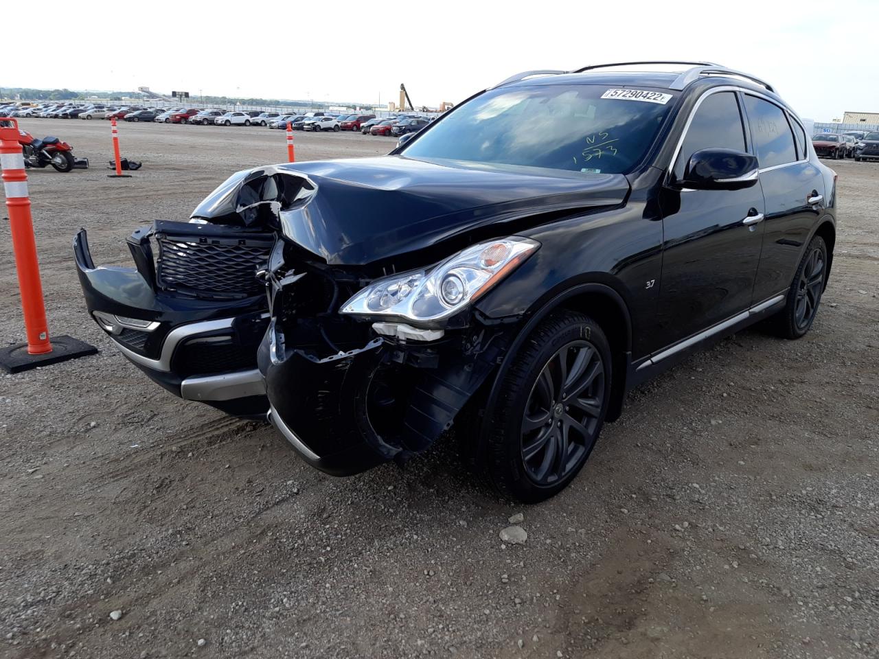 2017 Infiniti Qx50  Black vin: JN1BJ0RR9HM411573