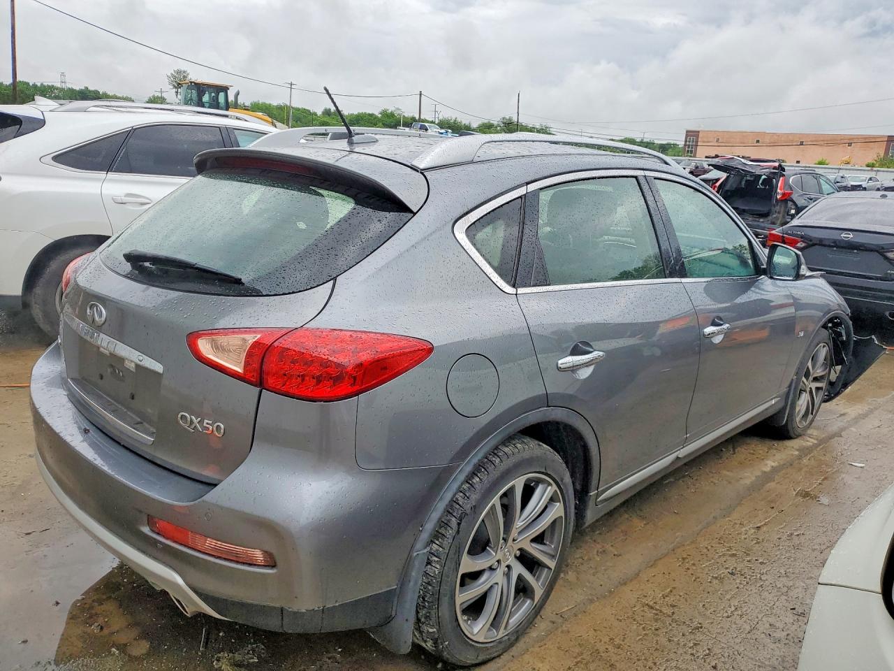 2017 Infiniti Qx50 Base Silver vin: JN1BJ0RRXHM400615