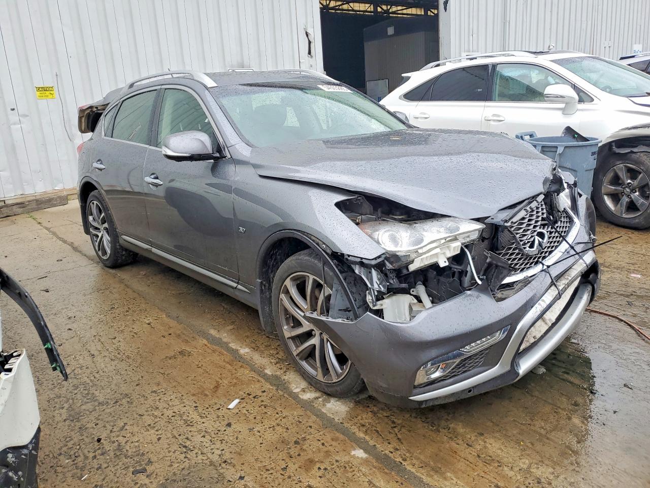 2017 Infiniti Qx50 Base Silver vin: JN1BJ0RRXHM400615