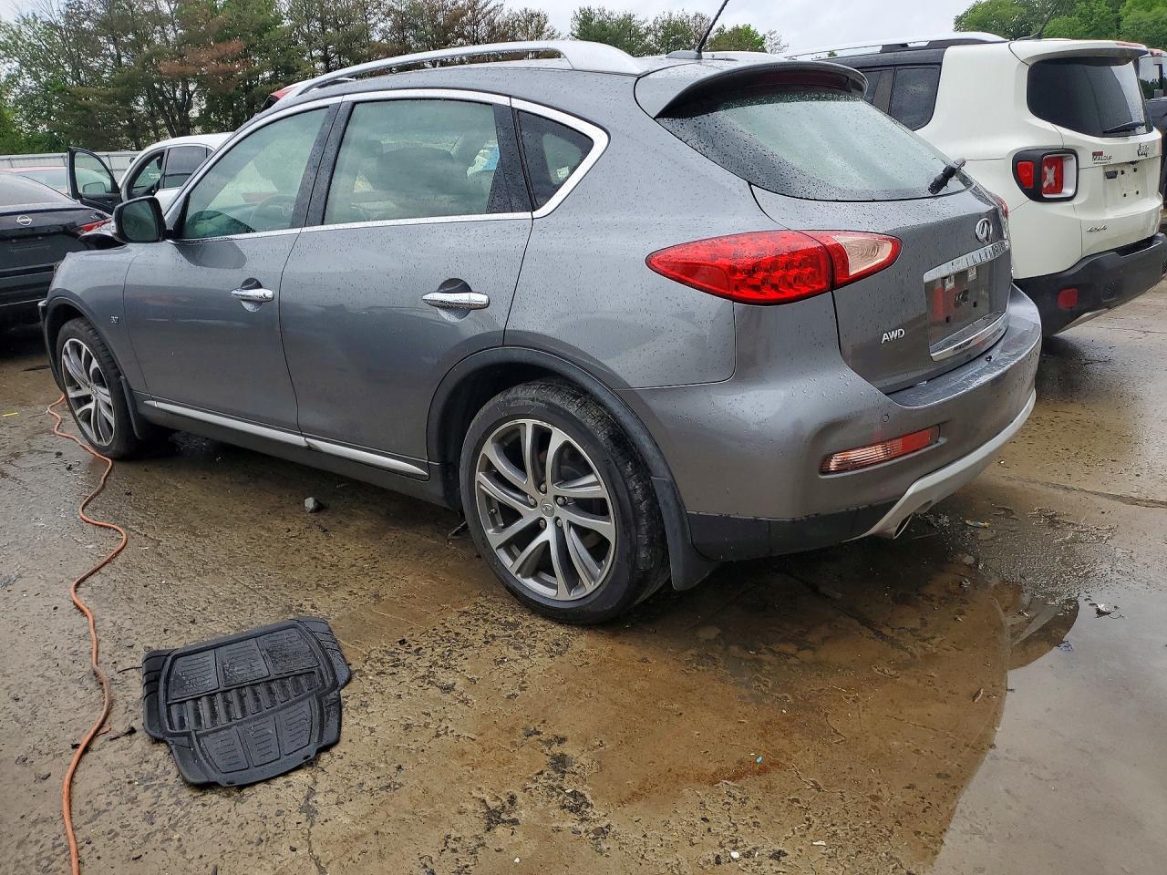 2017 Infiniti Qx50 Base Silver vin: JN1BJ0RRXHM400615