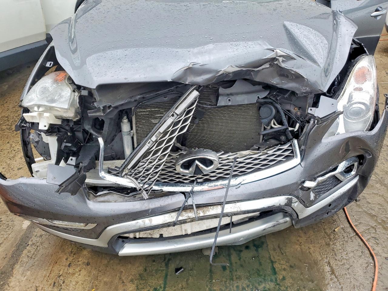 2017 Infiniti Qx50 Base Silver vin: JN1BJ0RRXHM400615