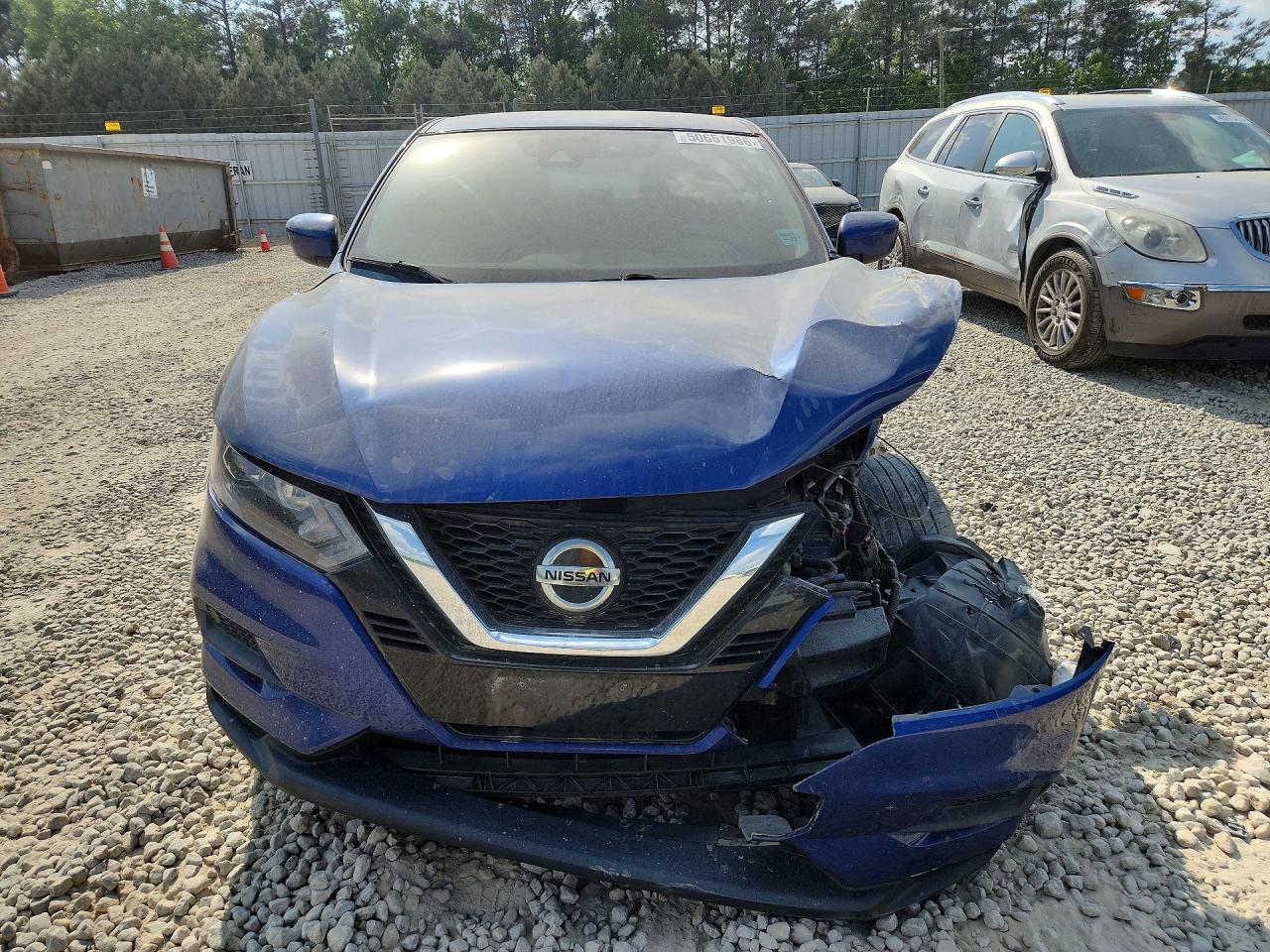 2021 Nissan Rogue Sport S Blue vin: JN1BJ1AV2MW303129