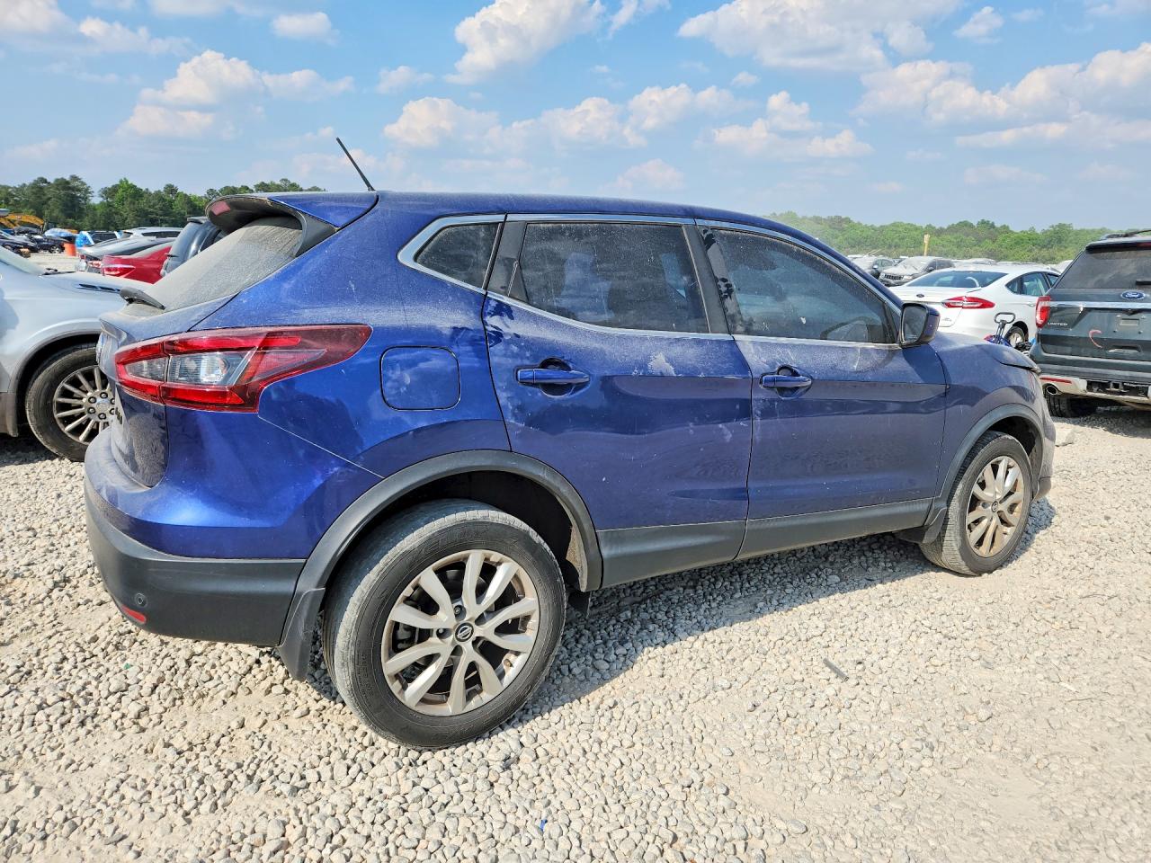 2021 Nissan Rogue Sport S Blue vin: JN1BJ1AV2MW303129