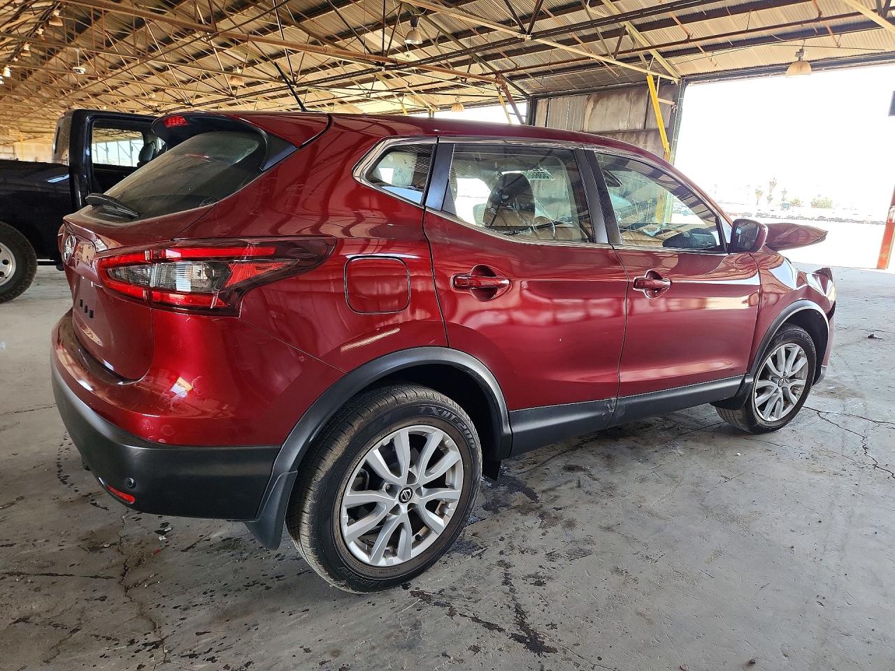 2021 Nissan Rogue Sport S Темно-бордовый vin: JN1BJ1AV4MW312897