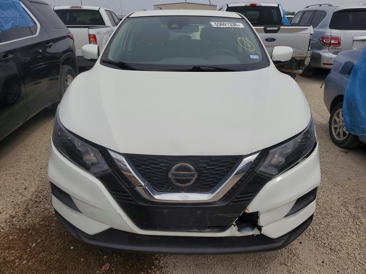 2021 Nissan Rogue Sport S White vin: JN1BJ1AV6MW306034