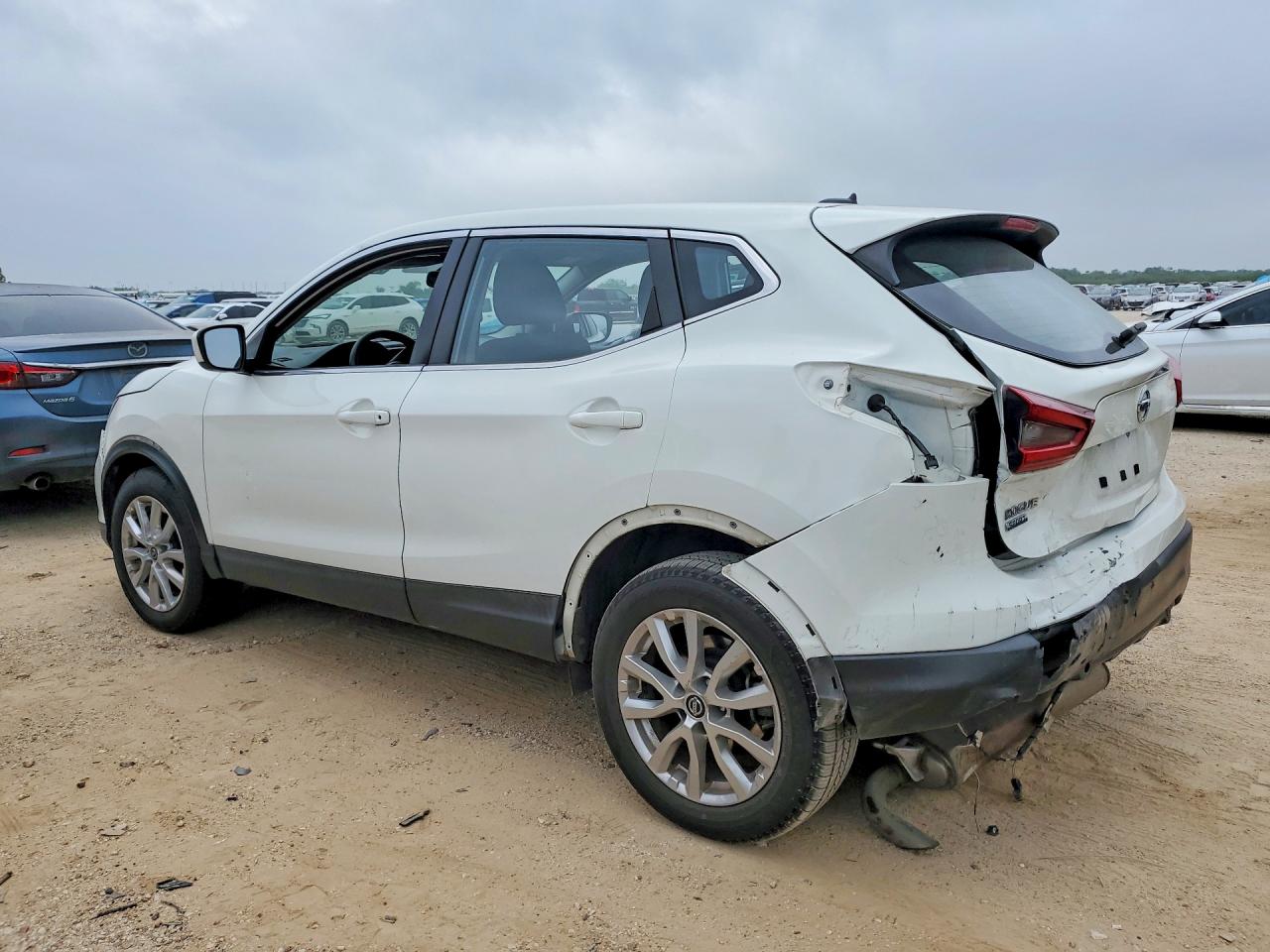 2021 Nissan Rogue Sport S White vin: JN1BJ1AV6MW306034