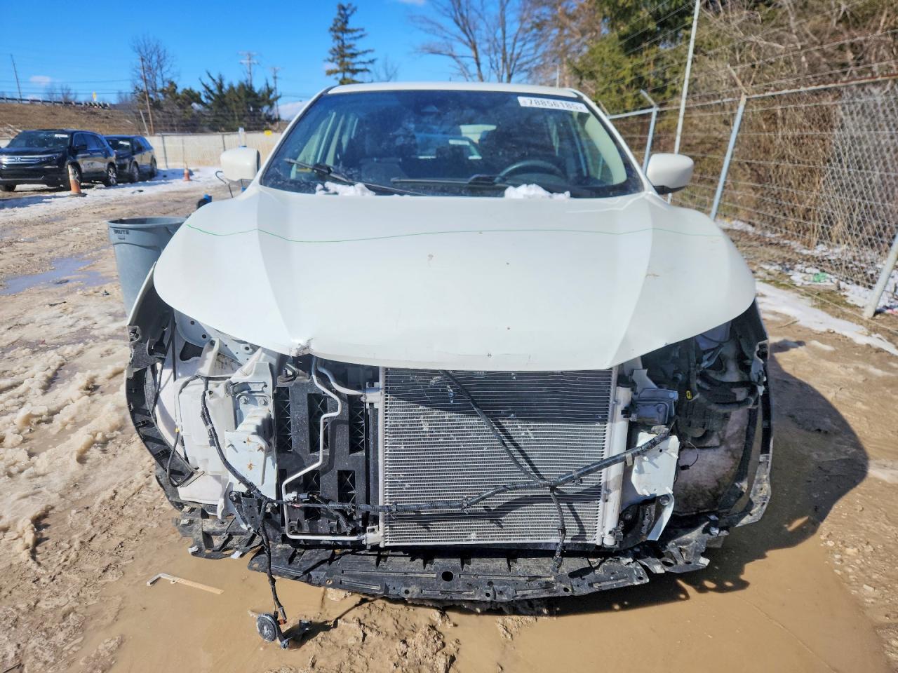 2021 Nissan Rogue Sport S Белый vin: JN1BJ1AW2MW430407