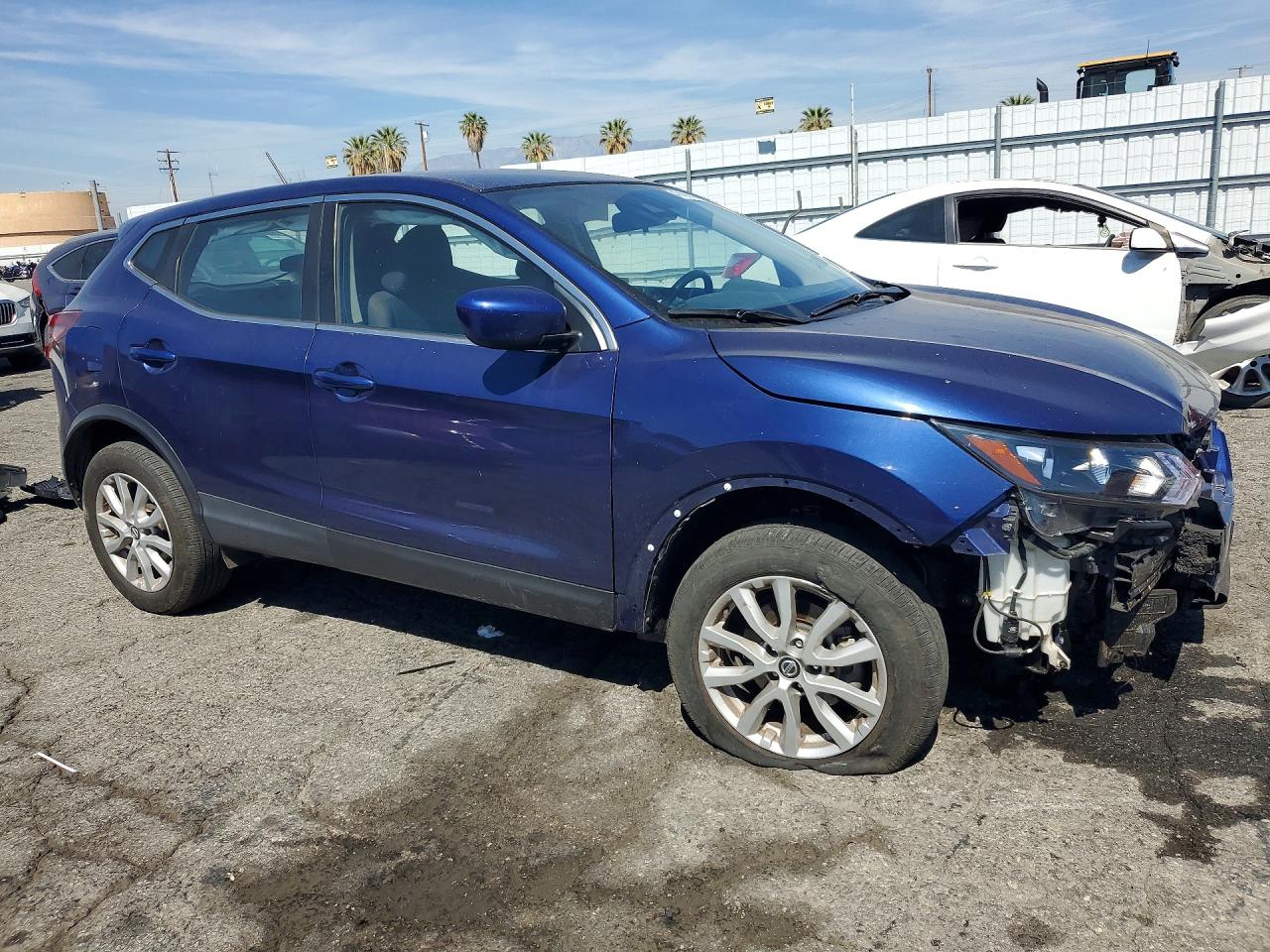 2022 Nissan Rogue Sport S Синий vin: JN1BJ1AW2NW475414