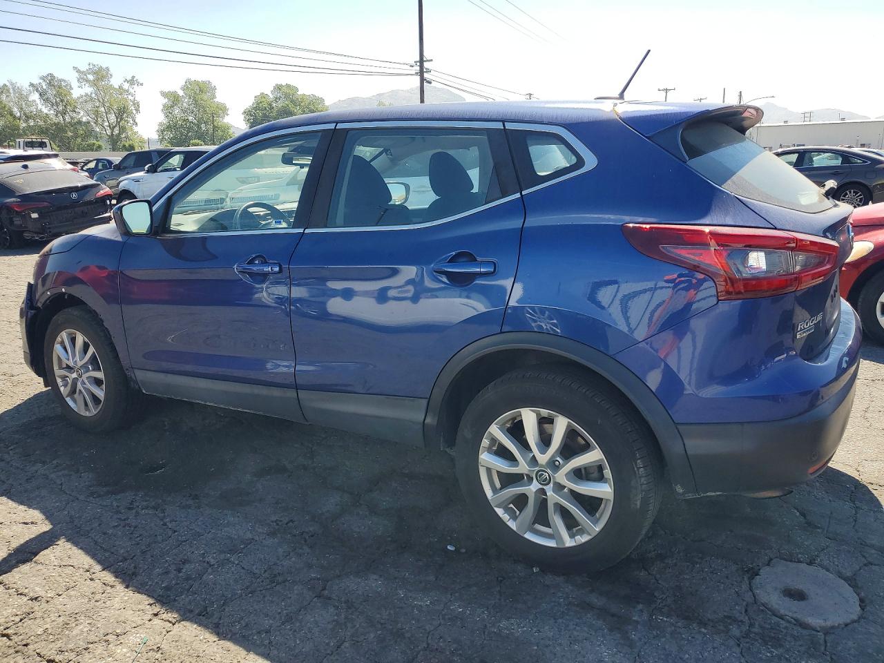 2022 Nissan Rogue Sport S Синий vin: JN1BJ1AW2NW475414