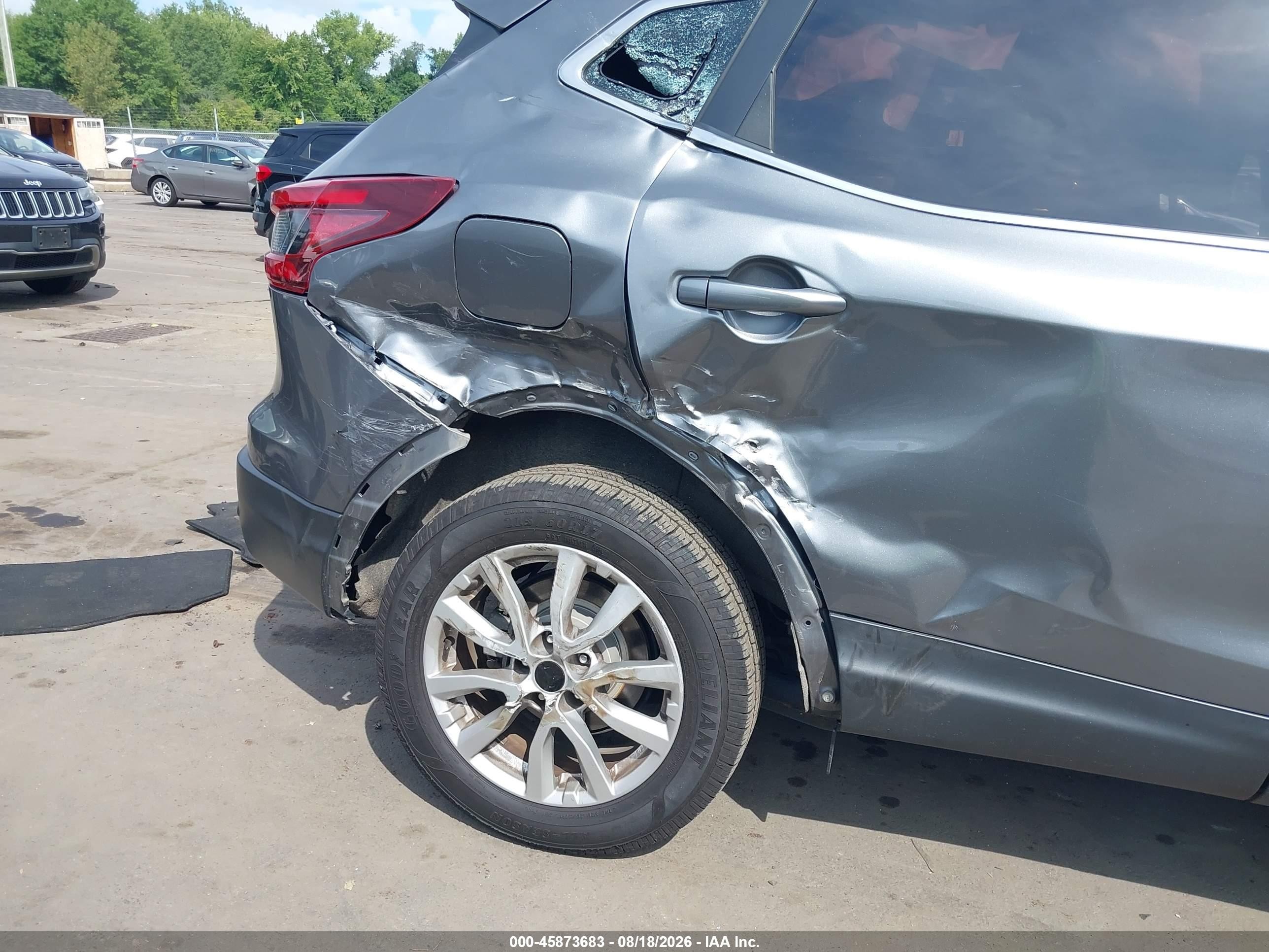2022 Nissan Rogue Sport S Awd Xtronic Cvt Серый vin: JN1BJ1AW3NW471114