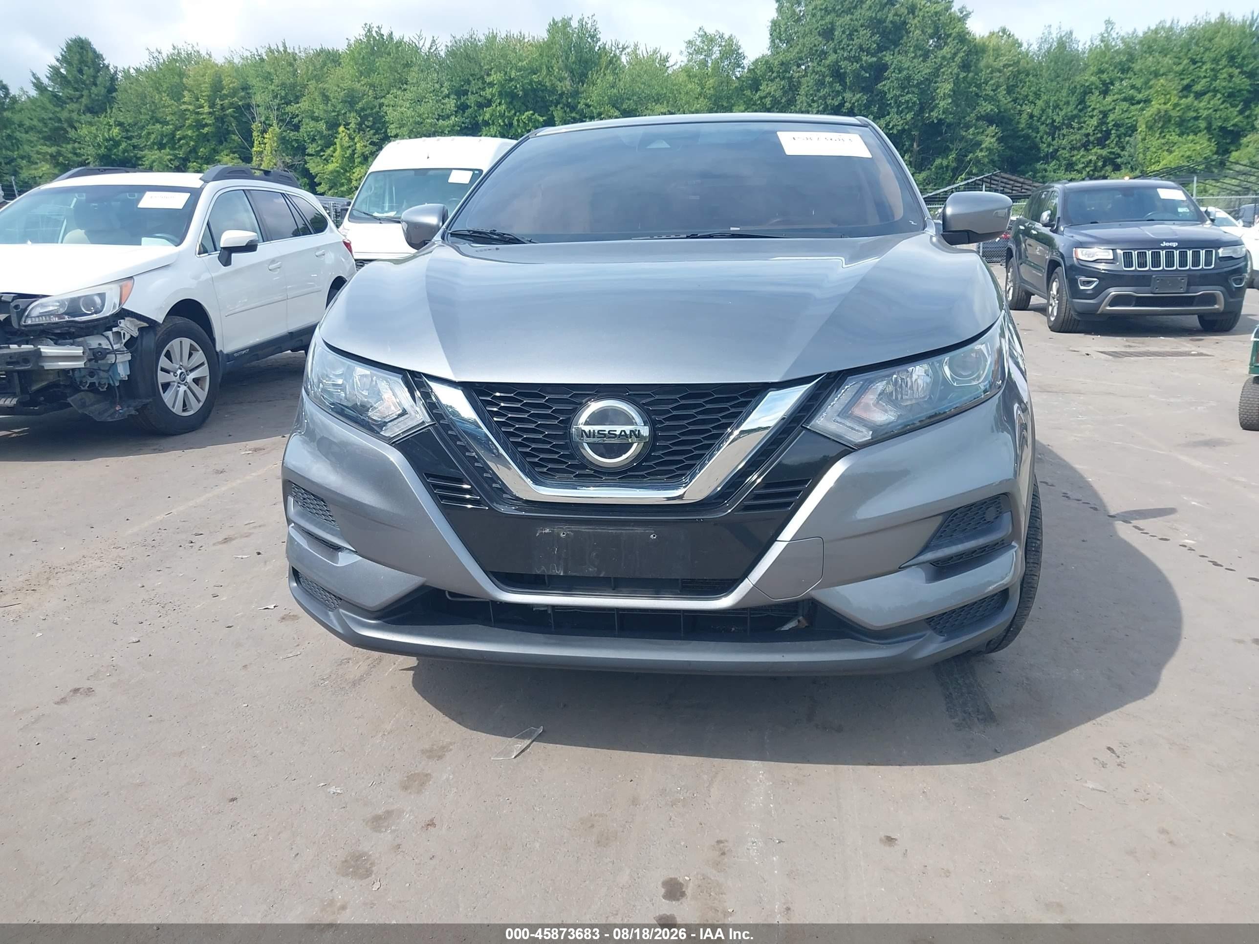 2022 Nissan Rogue Sport S Awd Xtronic Cvt Серый vin: JN1BJ1AW3NW471114