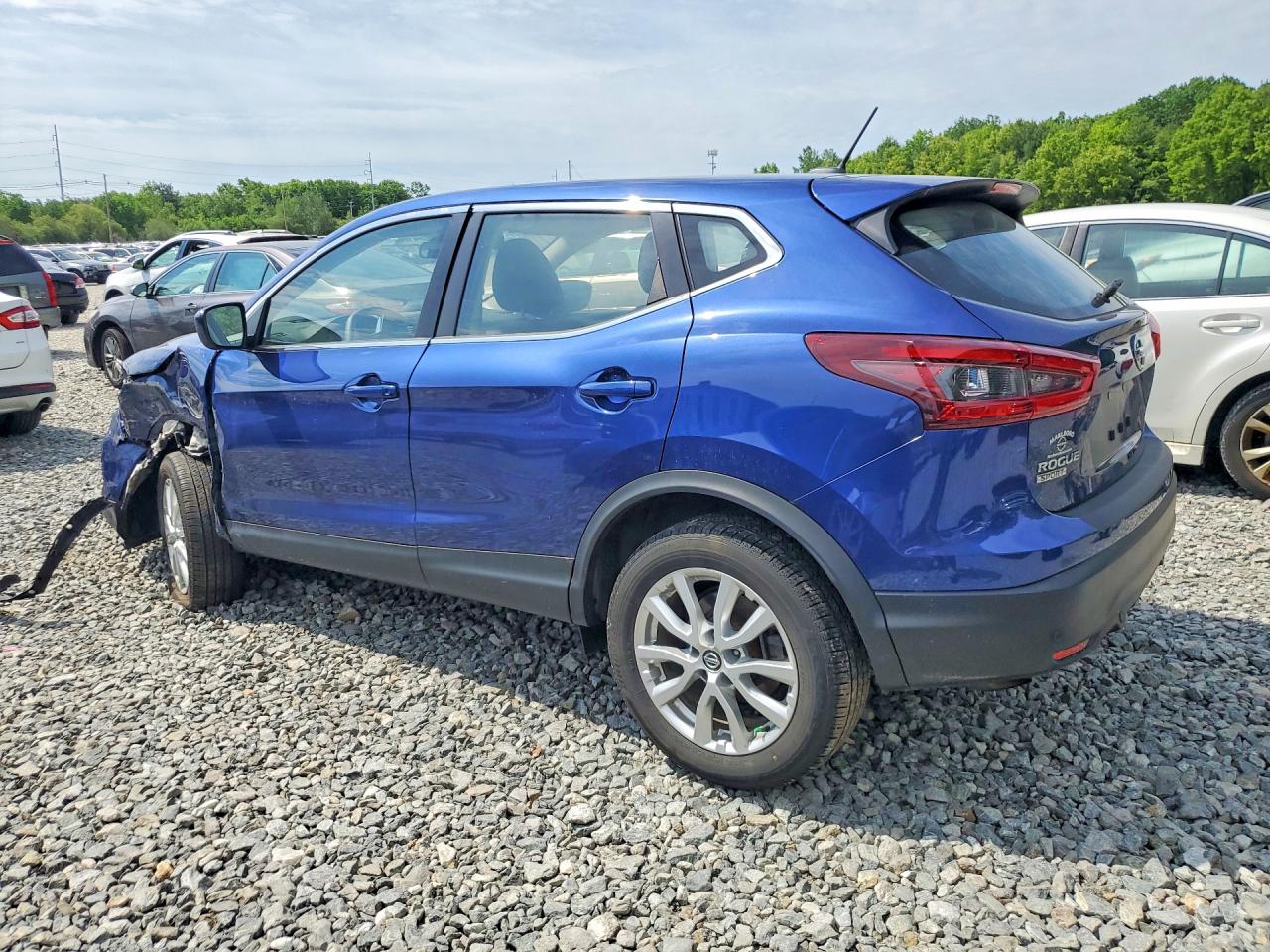 2022 Nissan Rogue Sport S Синий vin: JN1BJ1AW3NW471775