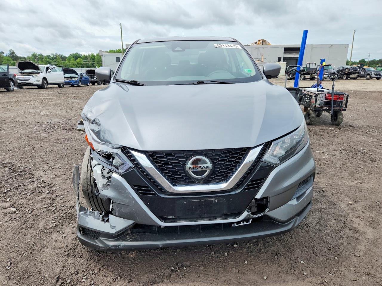 2021 Nissan Rogue Sport S Gray vin: JN1BJ1AW4MW663110