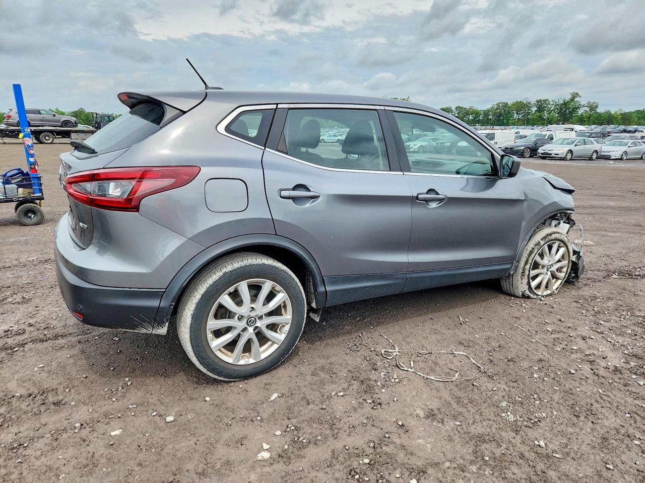 2021 Nissan Rogue Sport S Gray vin: JN1BJ1AW4MW663110