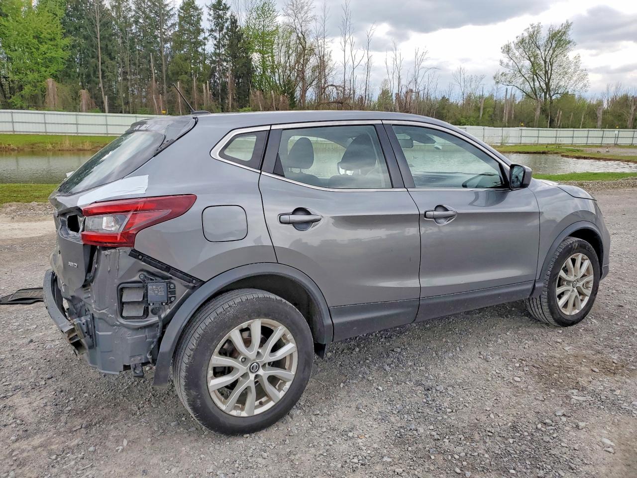 2021 Nissan Rogue Sport S Gray vin: JN1BJ1AW5MW660197