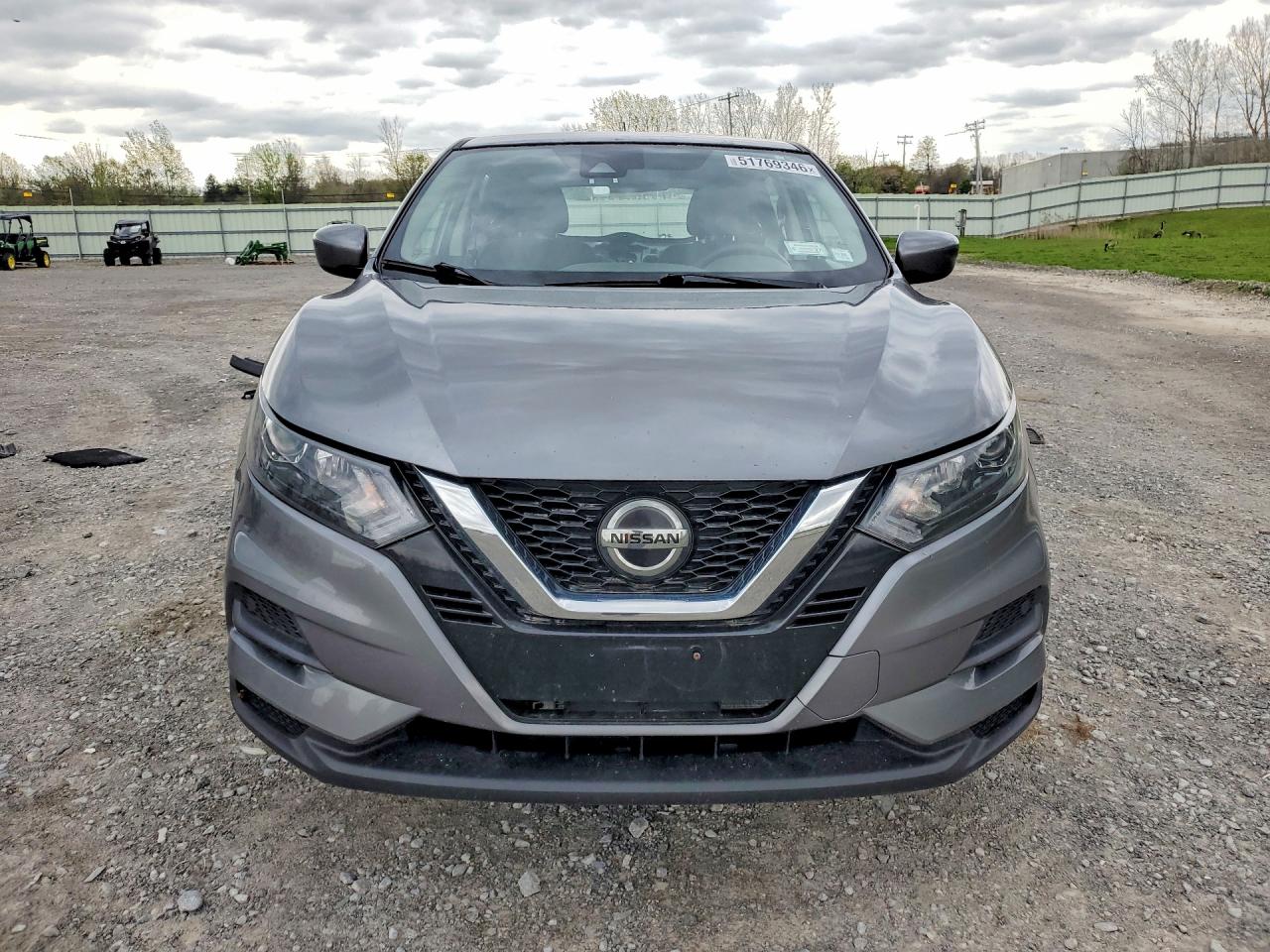 2021 Nissan Rogue Sport S Gray vin: JN1BJ1AW5MW660197