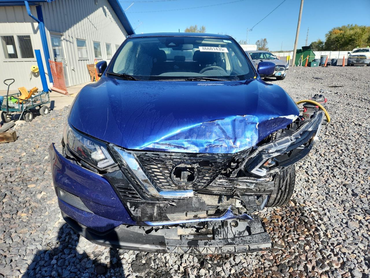 2021 Nissan Rogue Sport S Blue vin: JN1BJ1AW9MW423437